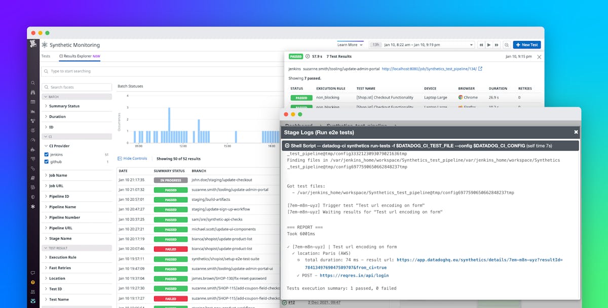 Run Datadog Synthetic Tests in Your Jenkins Pipelines Datadog