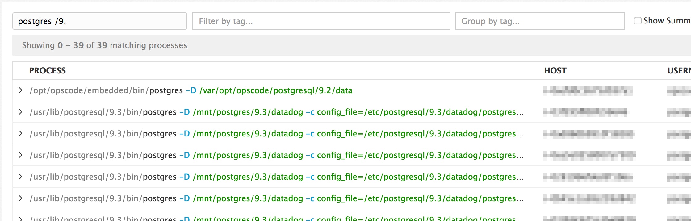 Full-text search enables you to identify different versions of the same service Full-text search enables you to identify different versions of the same service