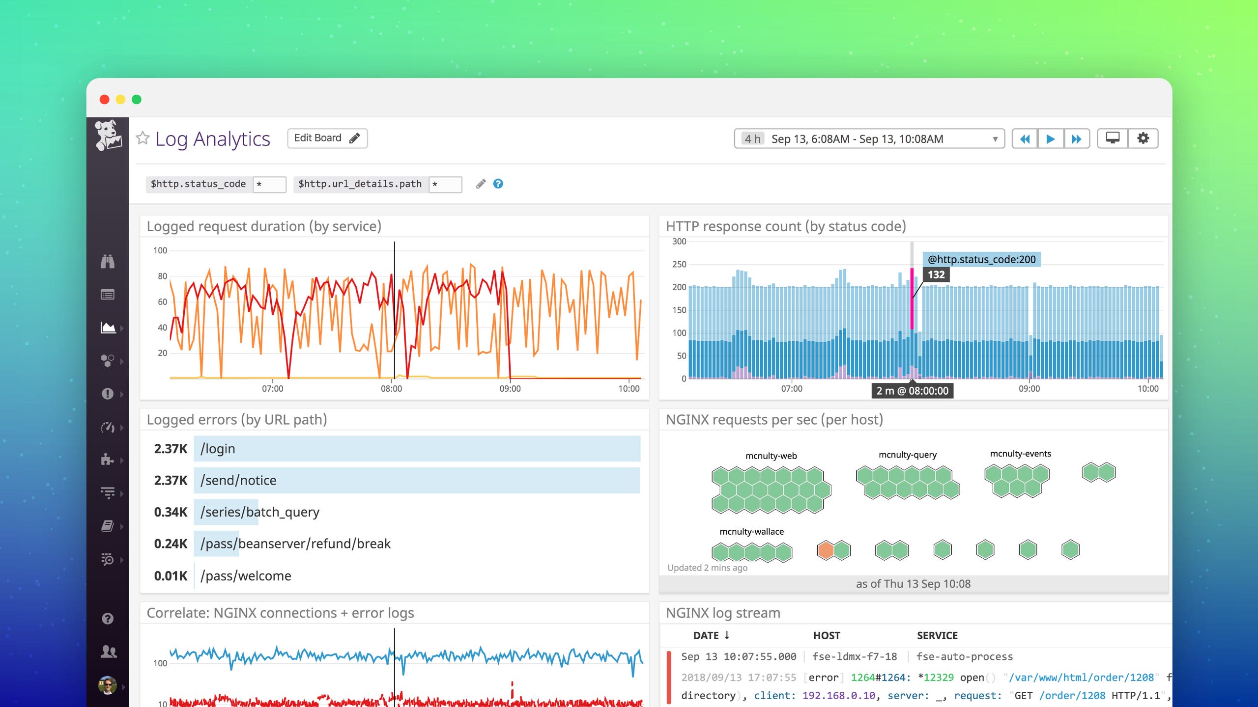 Datascript Data Log Datadog Connect Logs And Traces at Douglas Wilder blog