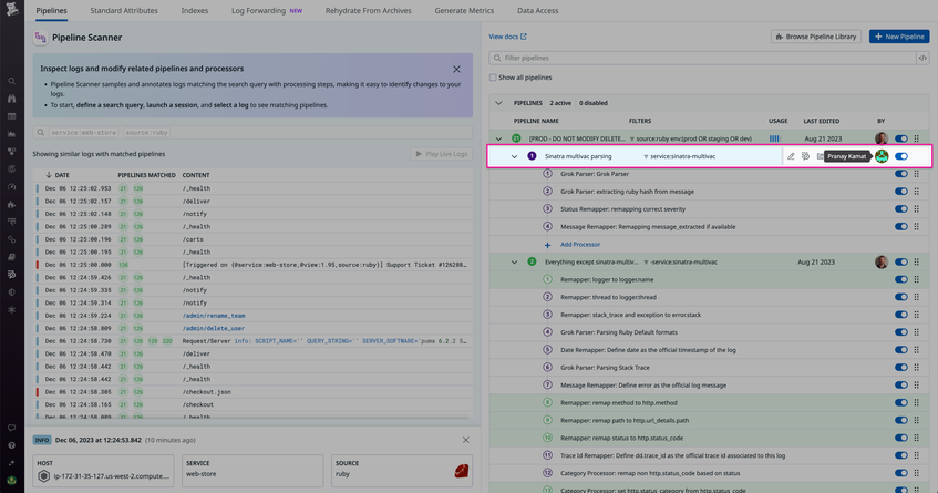 Investigate Your Log Processing With the Datadog Log Pipeline Scanner ...