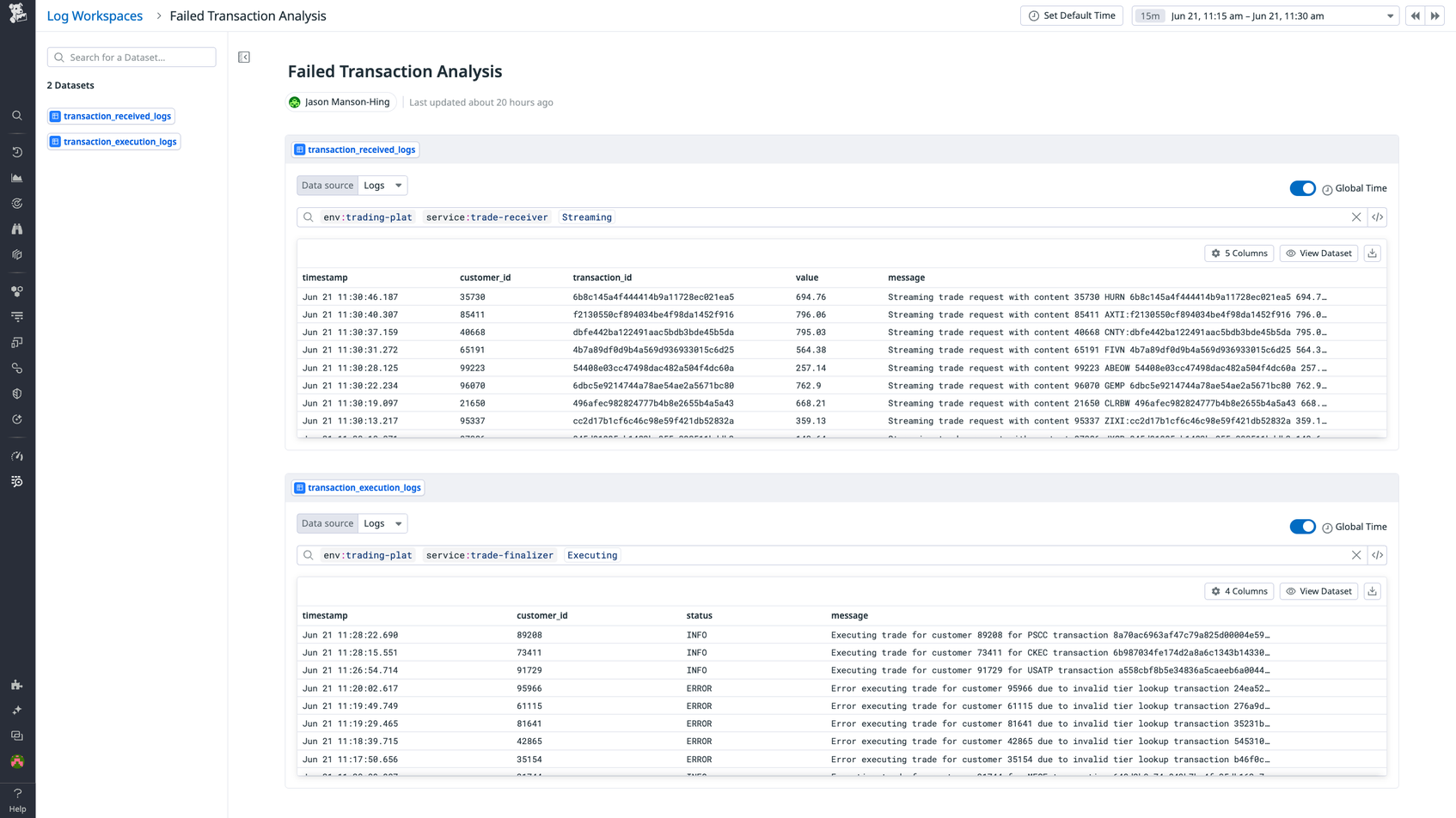 Take Enhanced Control of Your Log Data With Datadog Log Workspaces ...