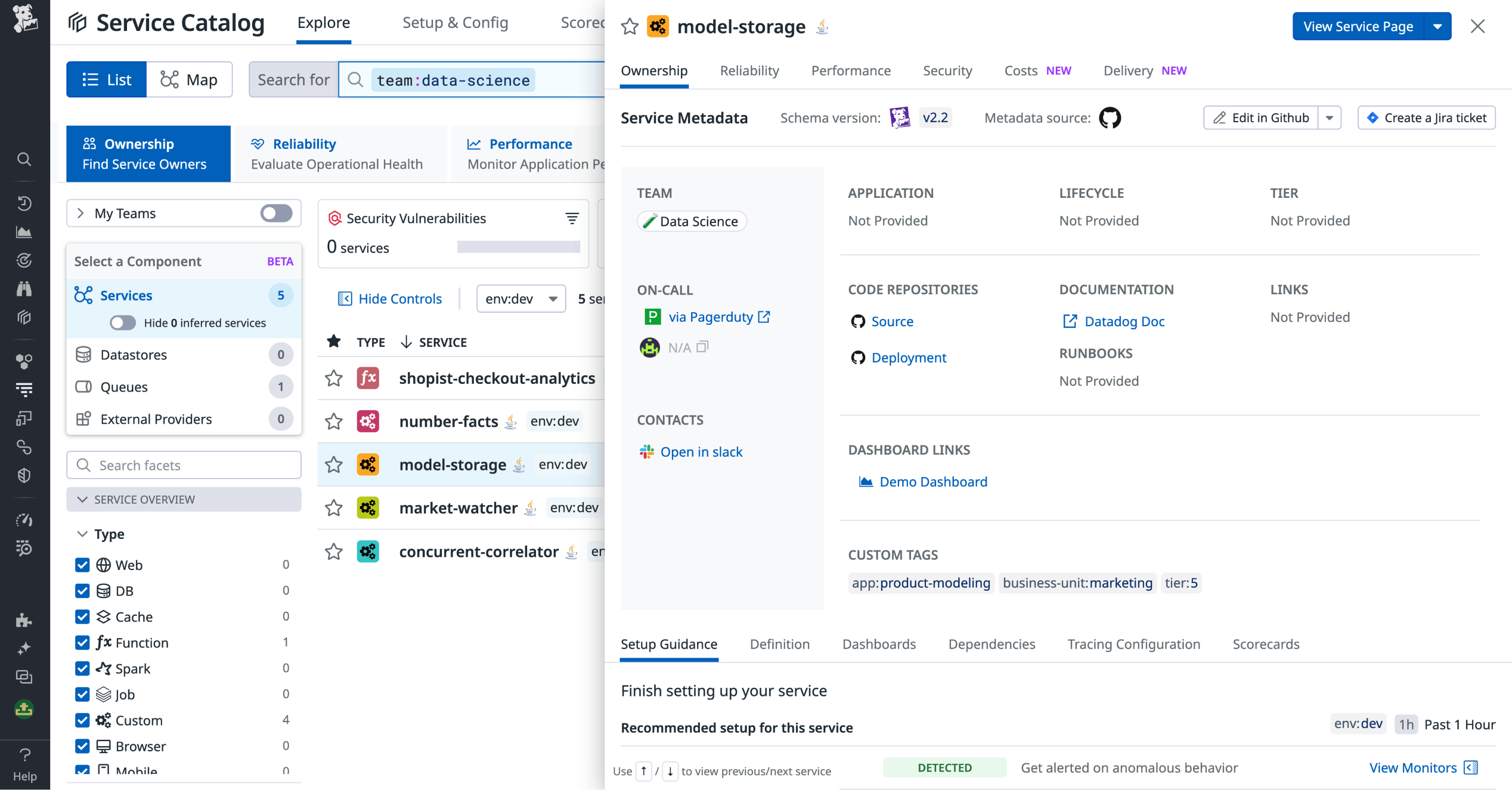 Using service management tools to avoid misconfigurations and unexpected changes to data processing pipelines. Using service management tools to avoid misconfigurations and unexpected changes to data processing pipelines.