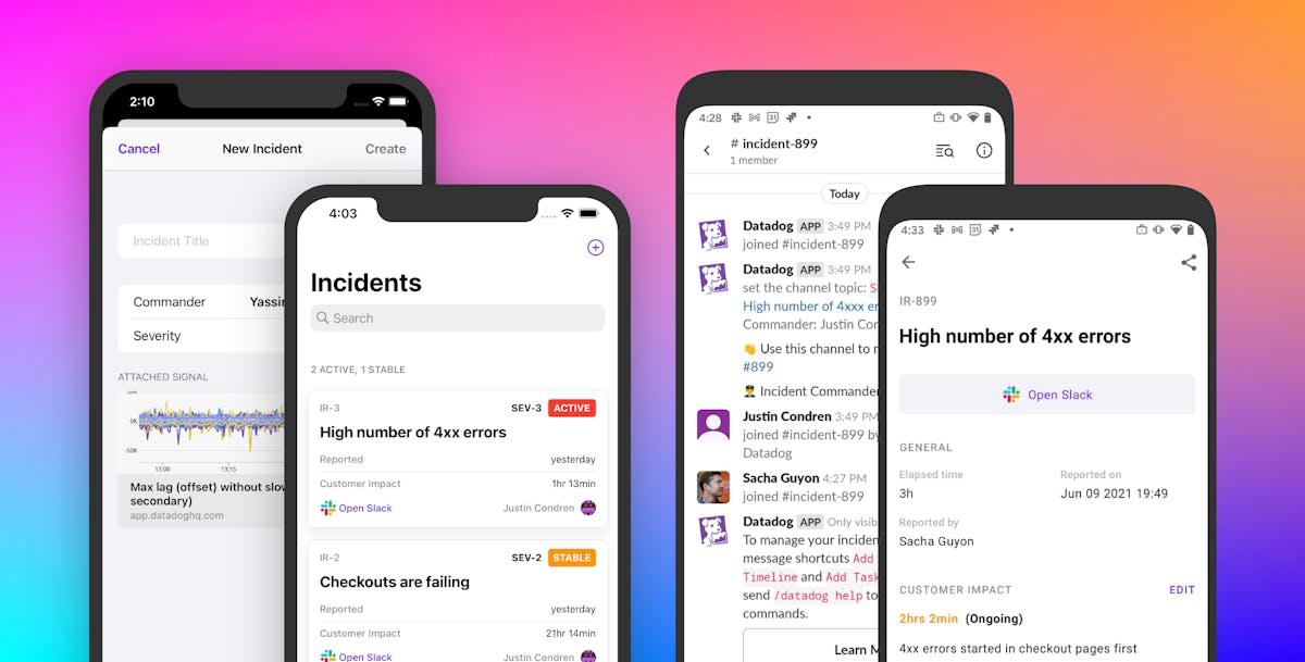 Manage Incidents on the Go With the Datadog Mobile App Datadog