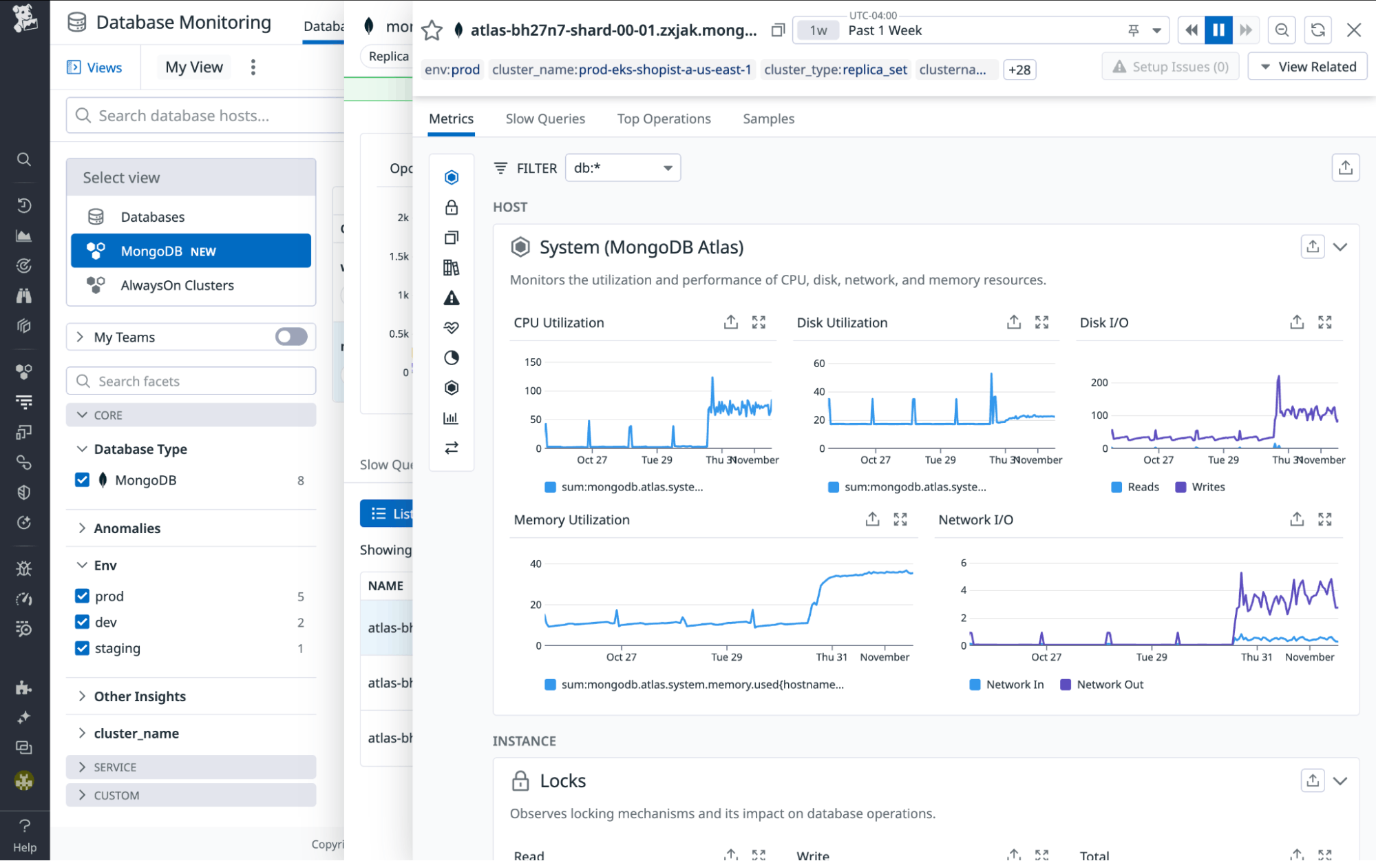 Metrics View Metrics View