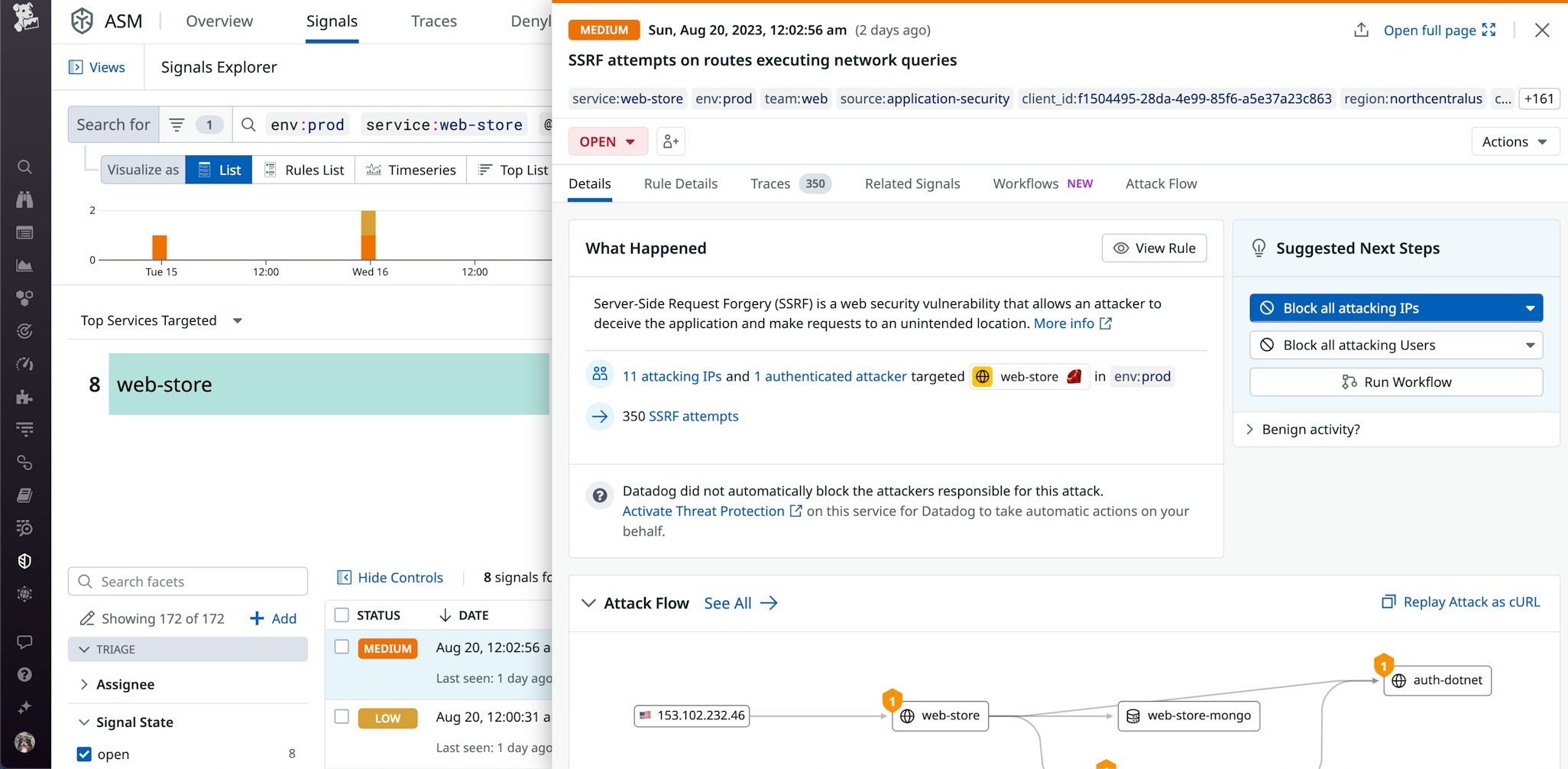 Manage API performance, security, and ownership with Datadog API ...