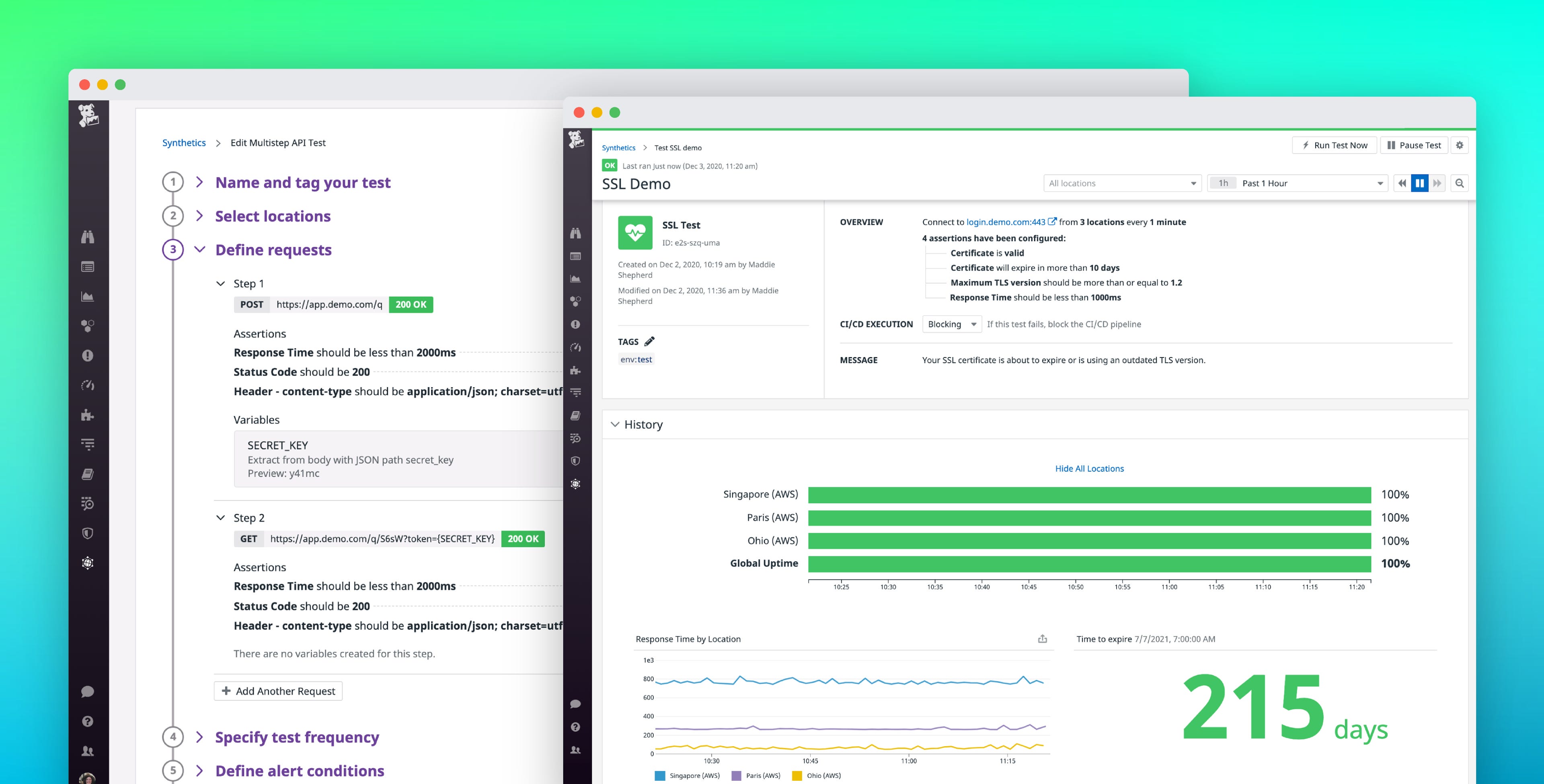 Monitor Your Workflows With Datadog SSL, TCP, and Multistep API Tests ...