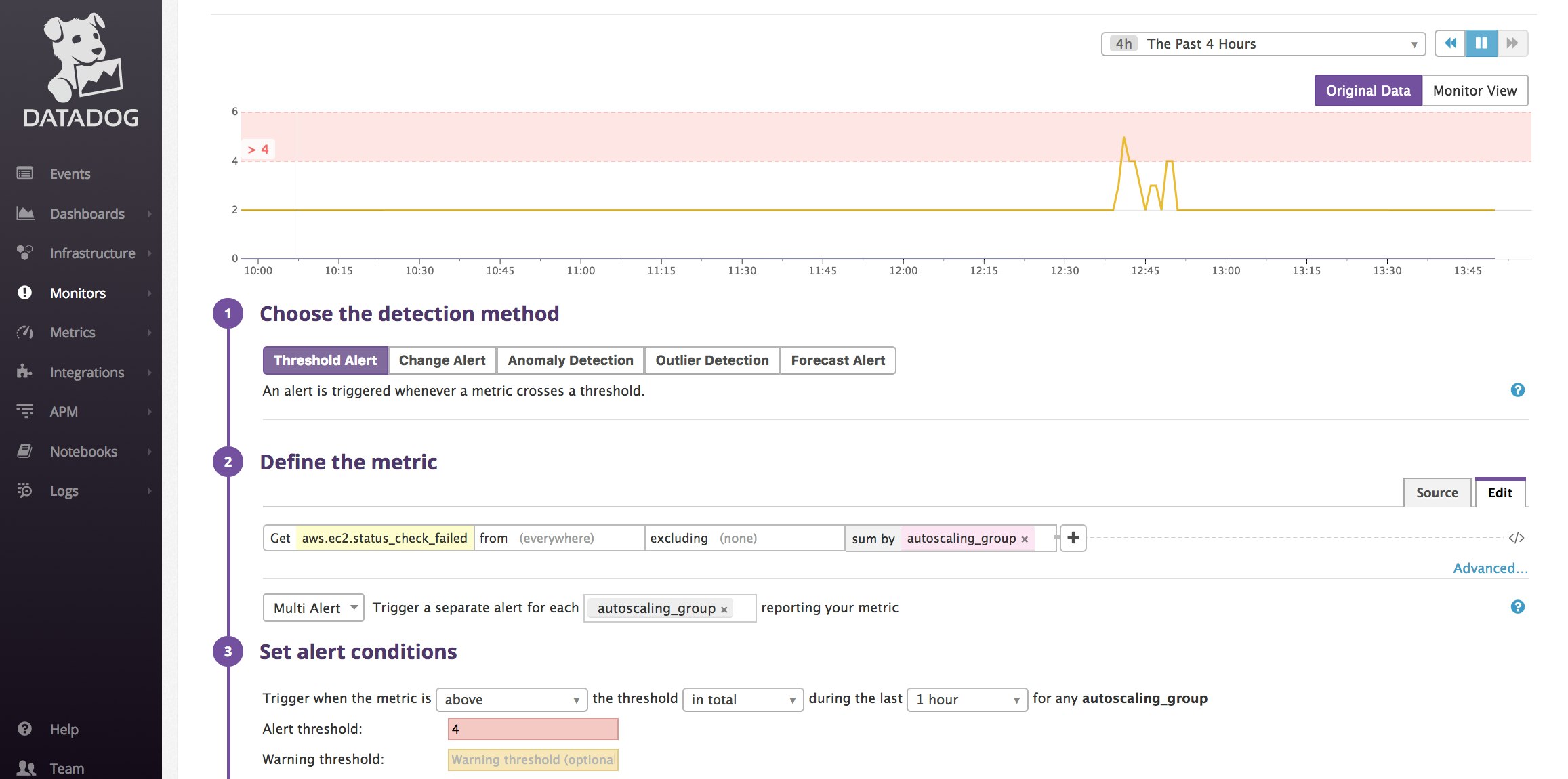 Set alerts for EC2 instance health across your Auto Scaling groups Set alerts for EC2 instance health across your Auto Scaling groups