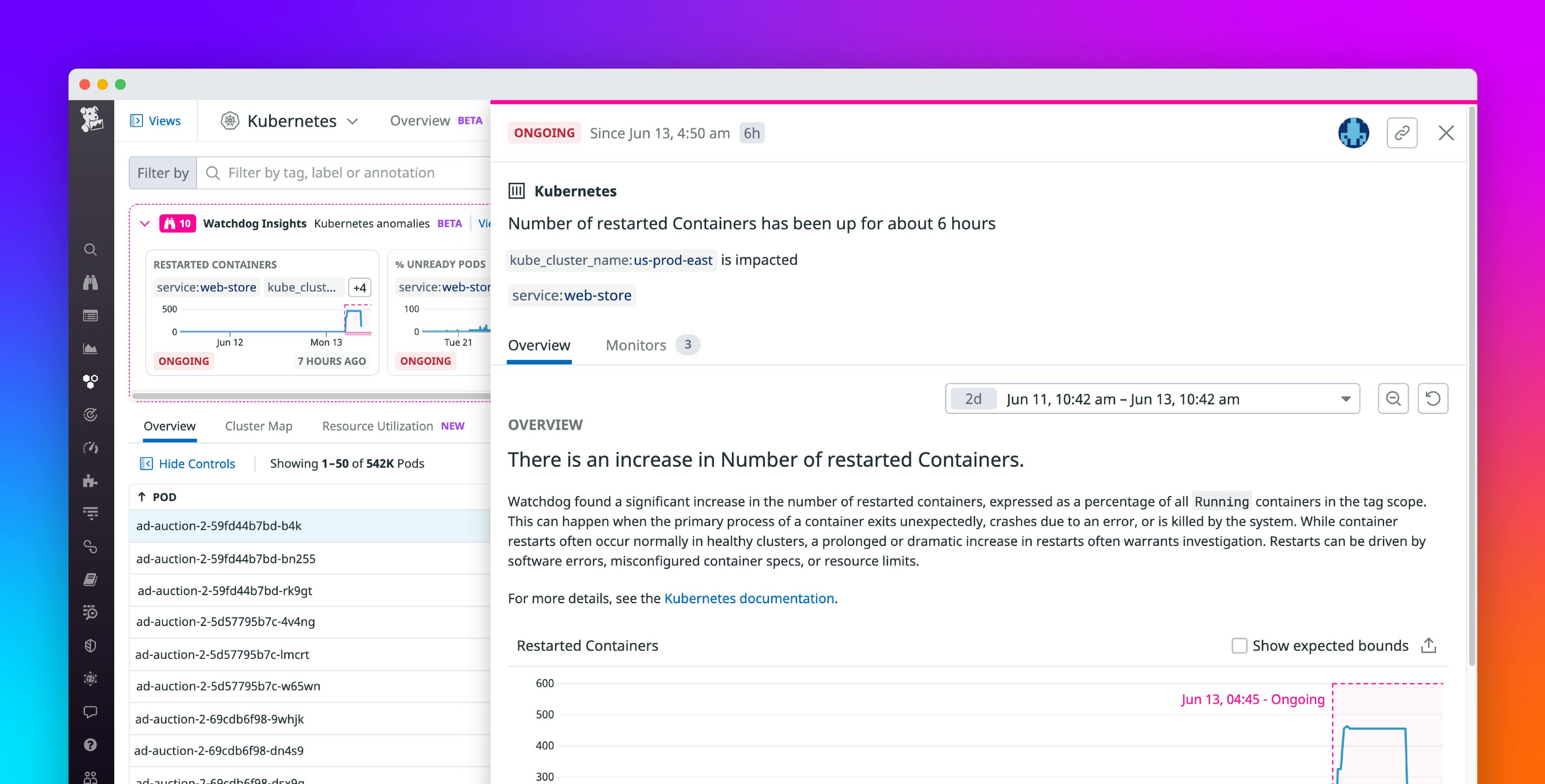 Expedite infrastructure investigations with Kubernetes Anomalies