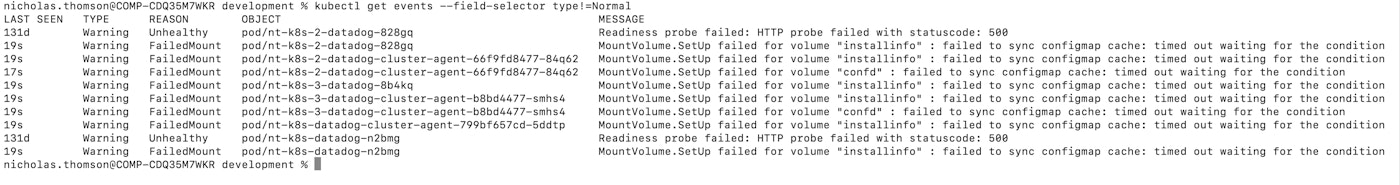 --field-selector can be used to filter your kubectl commands --field-selector can be used to filter your kubectl commands