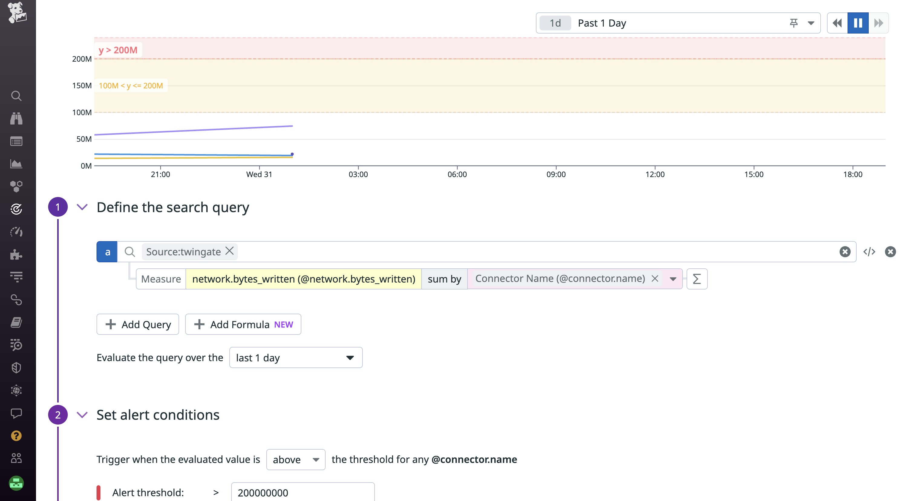 Alert on key Twingate network activity using Datadog Monitors. Alert on key Twingate network activity using Datadog Monitors.