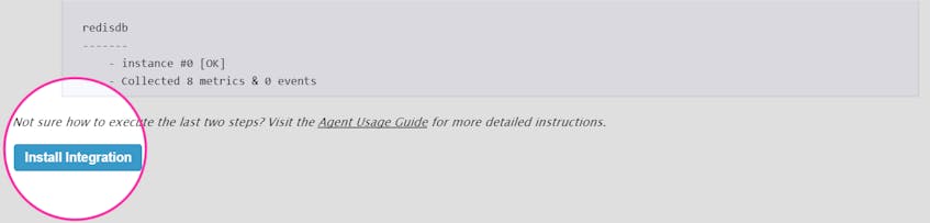 Redis integration installation