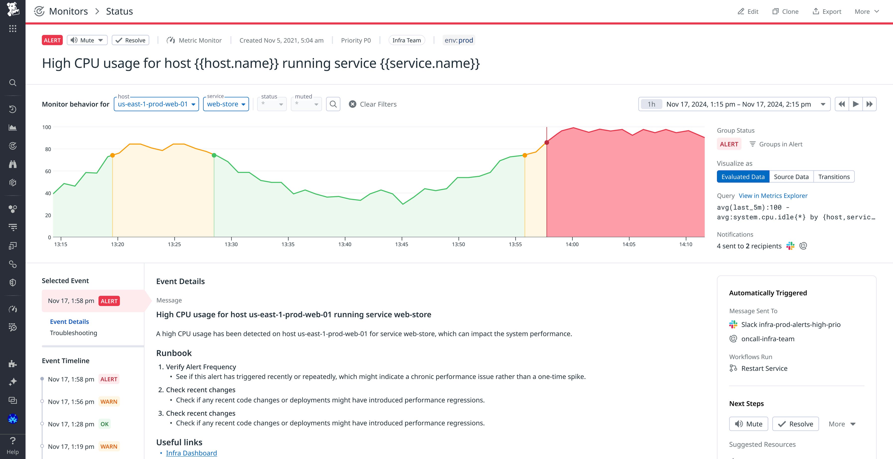 Quickly get detailed, actionable context for alerts with Datadog's new ...