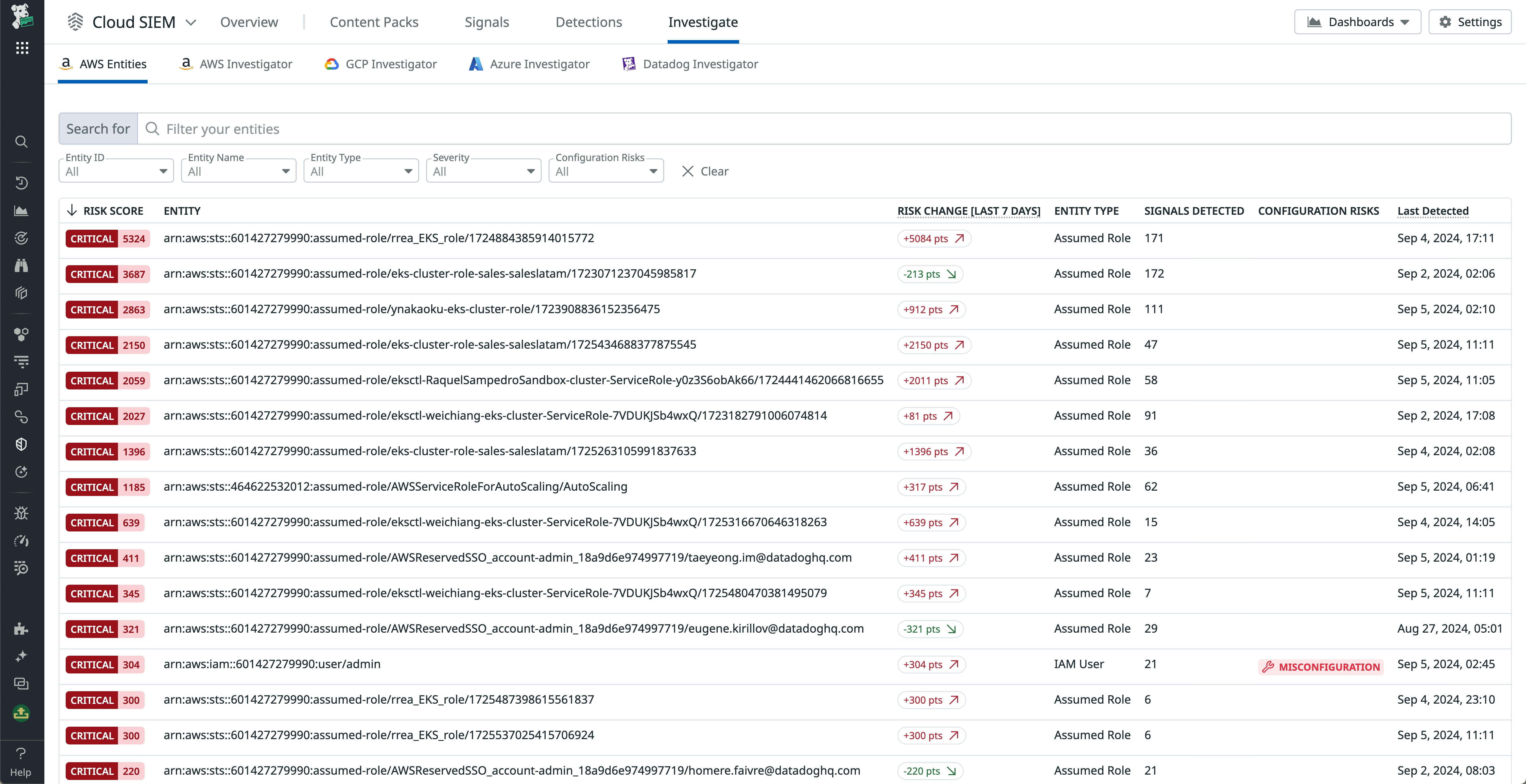 Datadog Cloud SIEM Datadog Cloud SIEM