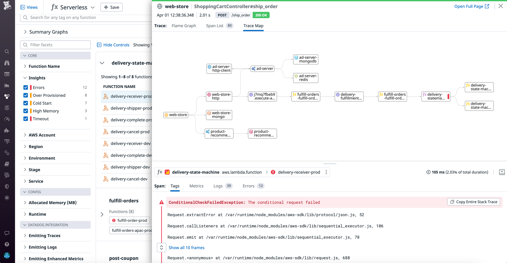 Monitoring AWS Lambda With Datadog | Datadog