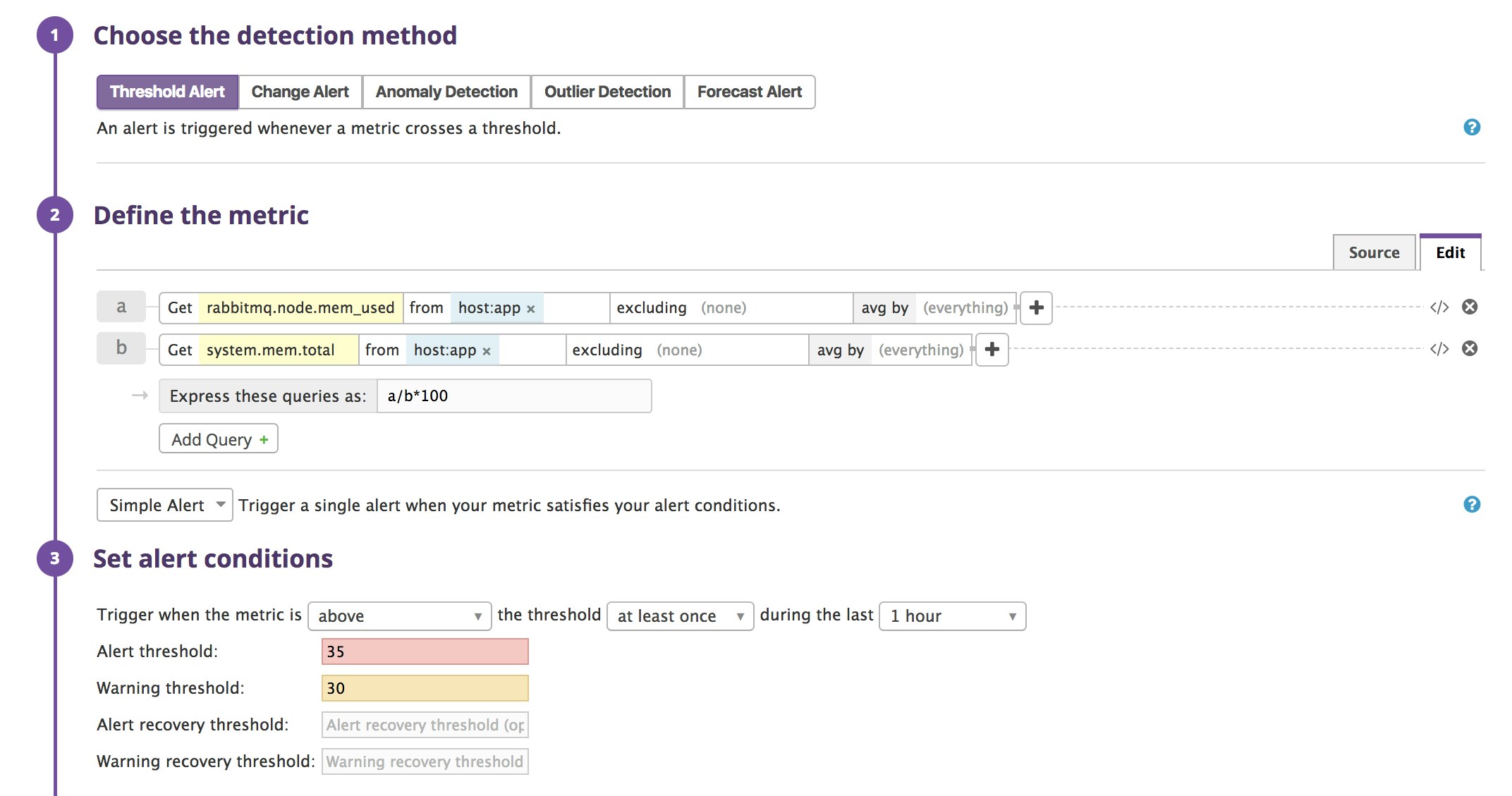 RabbitMQ Performance - Setting an alert for memory alarms RabbitMQ Performance - Setting an alert for memory alarms
