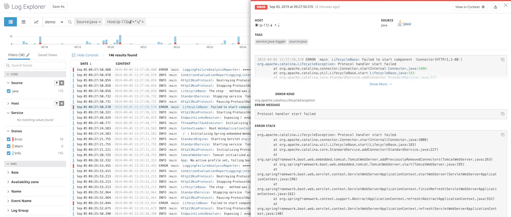 How to Collect and Manage All of Your Multi-Line Logs | Datadog