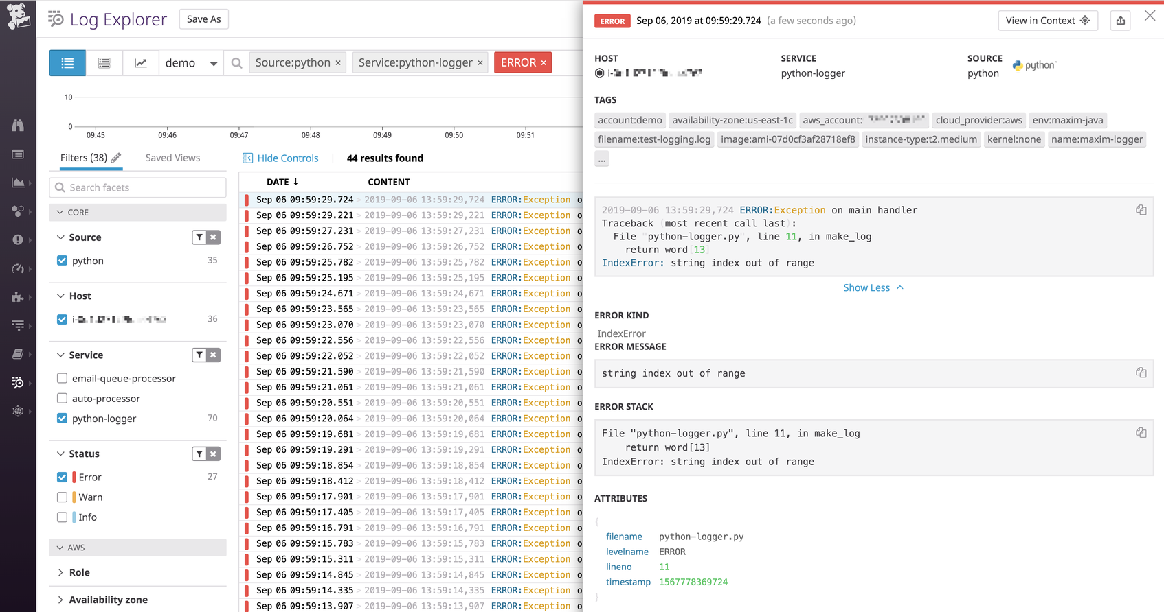 How to Collect and Manage All of Your Multi-Line Logs | Datadog