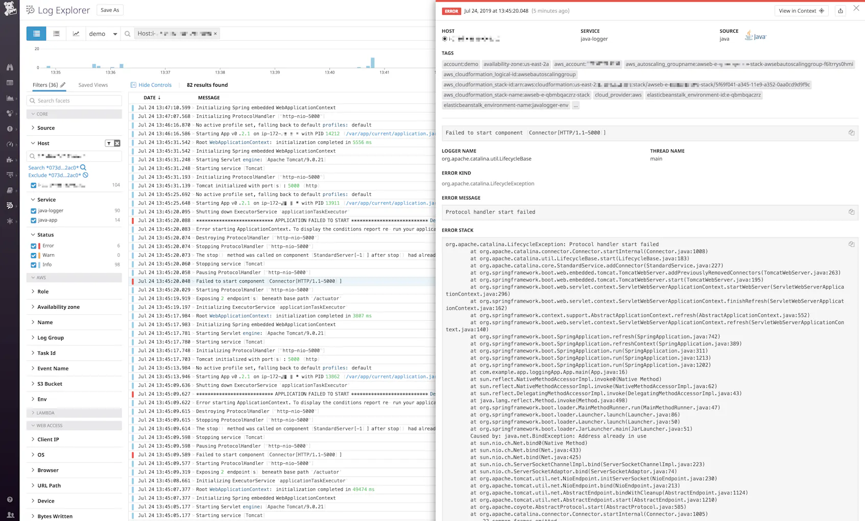 How to Collect and Manage All of Your Multi-Line Logs | Datadog