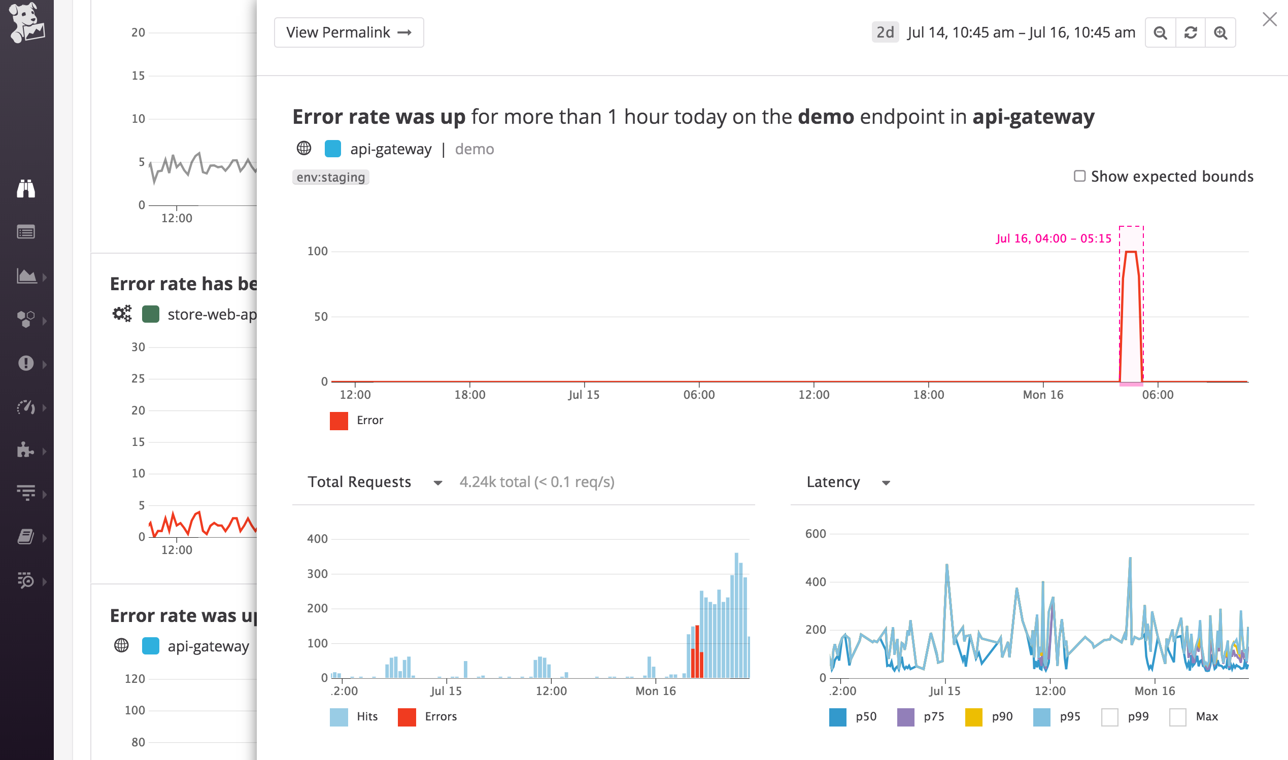 Node.js monitoring with Datadog APM and distributed tracing | Datadog