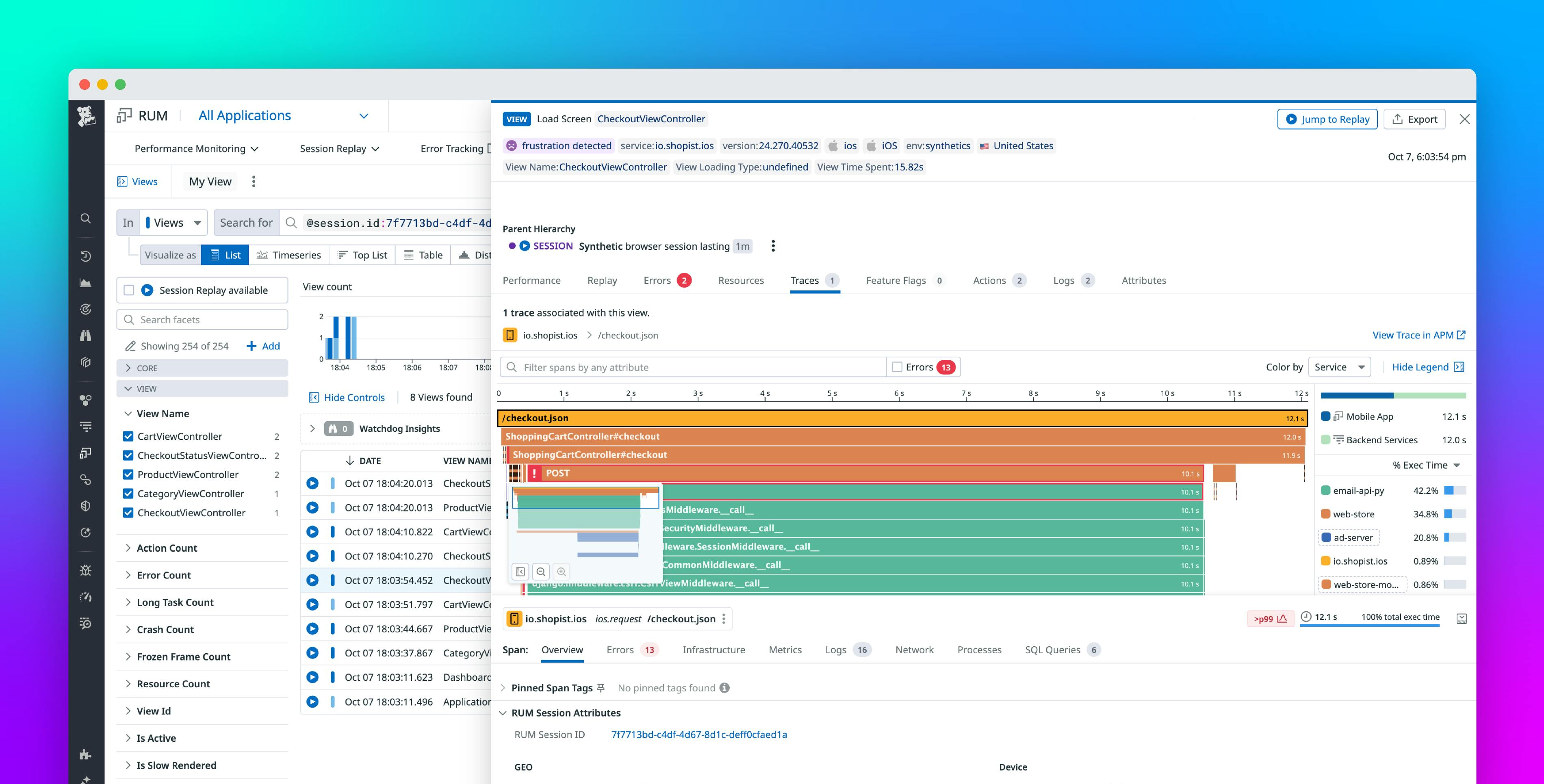 Trace your applications end to end with Datadog and OpenTelemetry