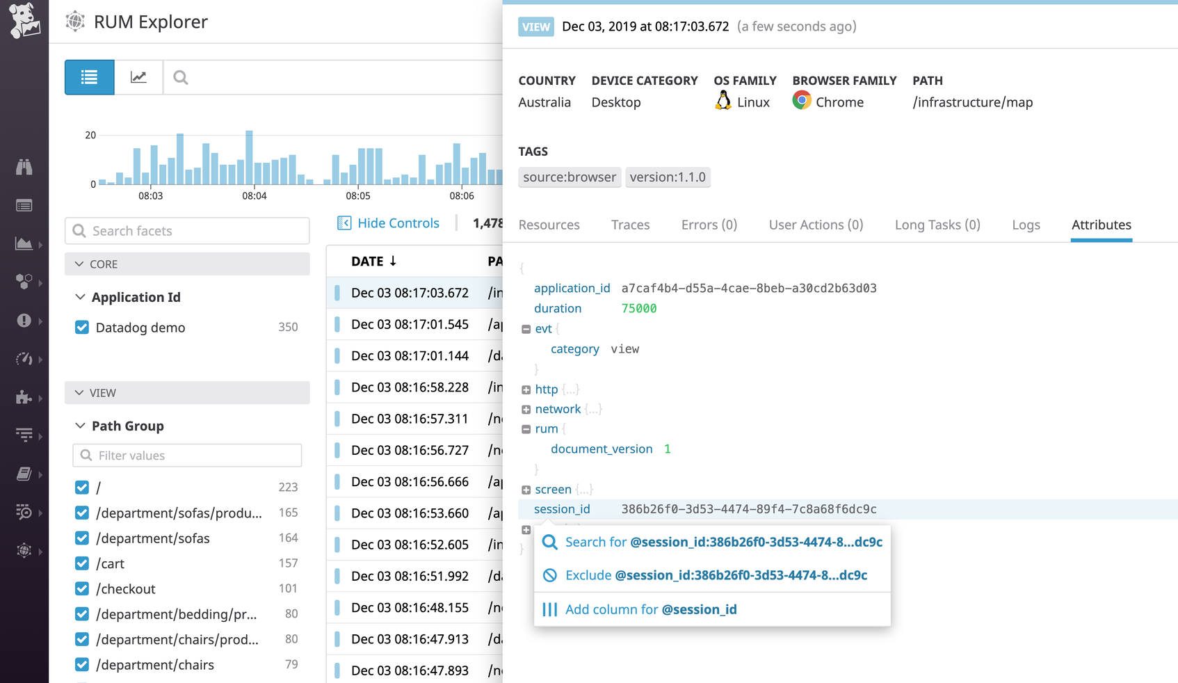 Introducing Datadog Real User Monitoring | Datadog