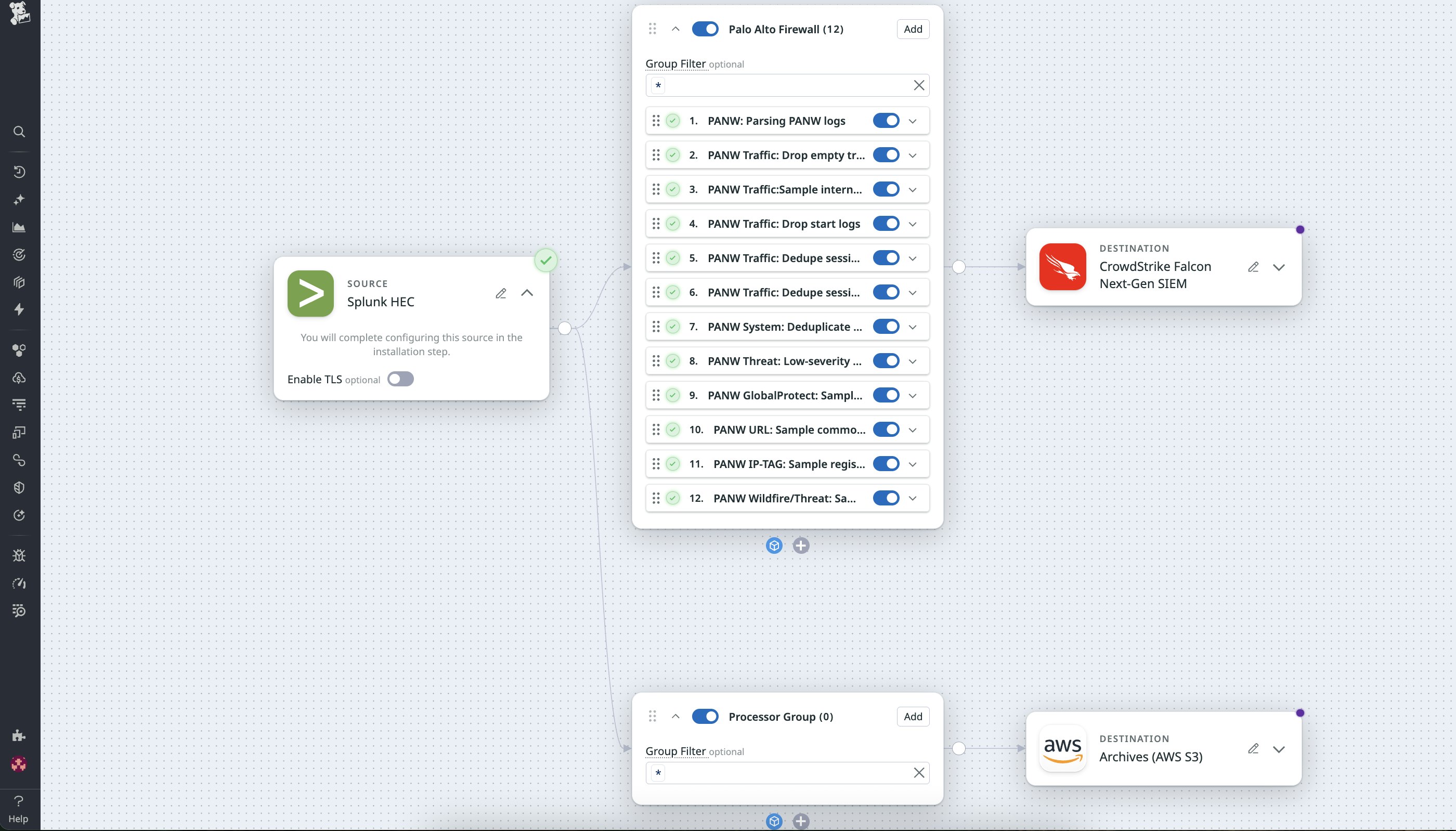 Quickly configure processing logic with ready-to-use Packs. Quickly configure processing logic with ready-to-use Packs.