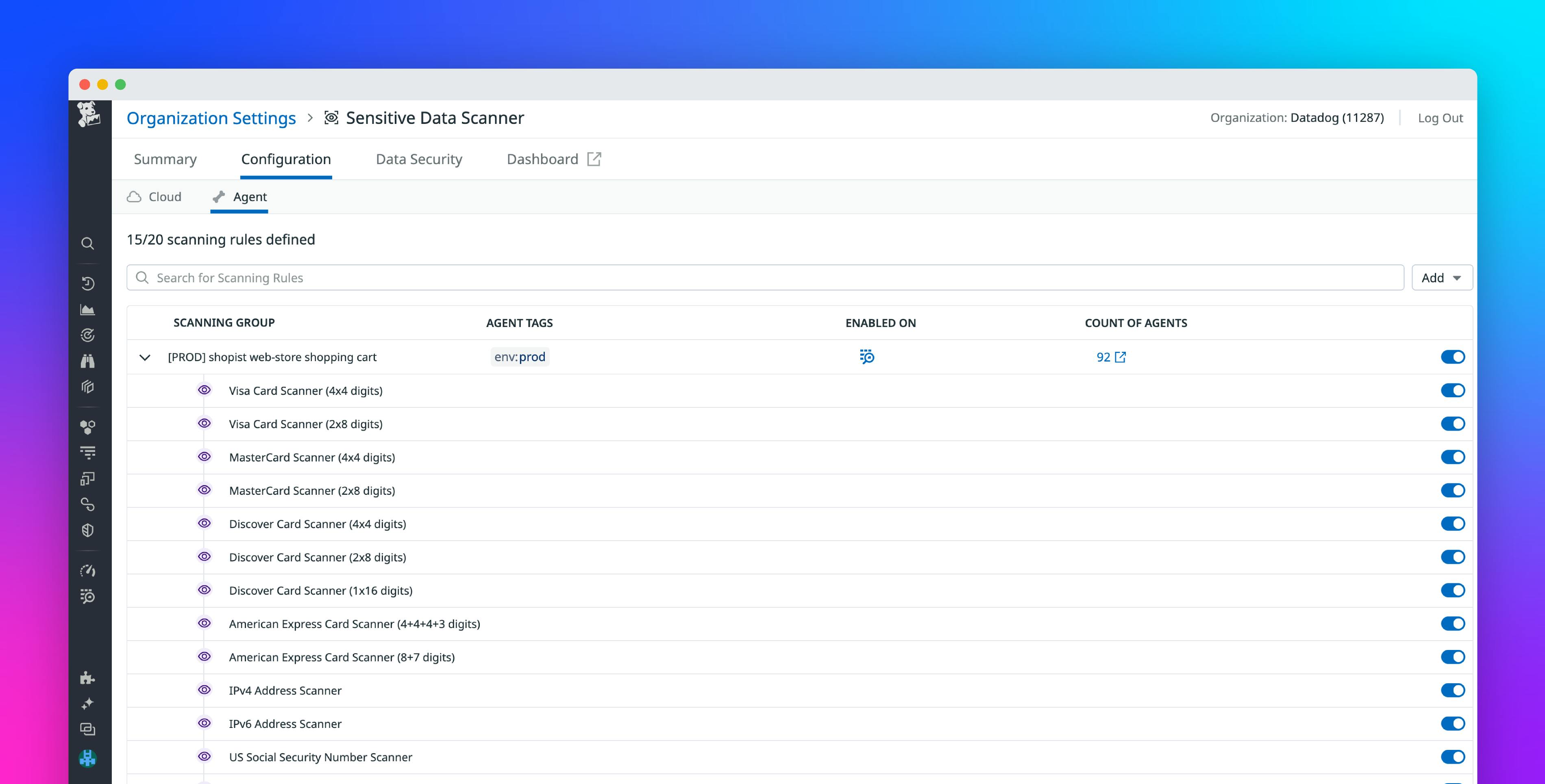 Redact Sensitive Data On-Prem Using the Datadog Agent | Datadog