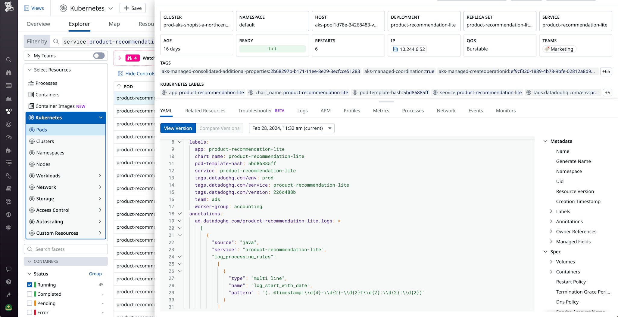 Best practices for endtoend service ownership with Datadog Software