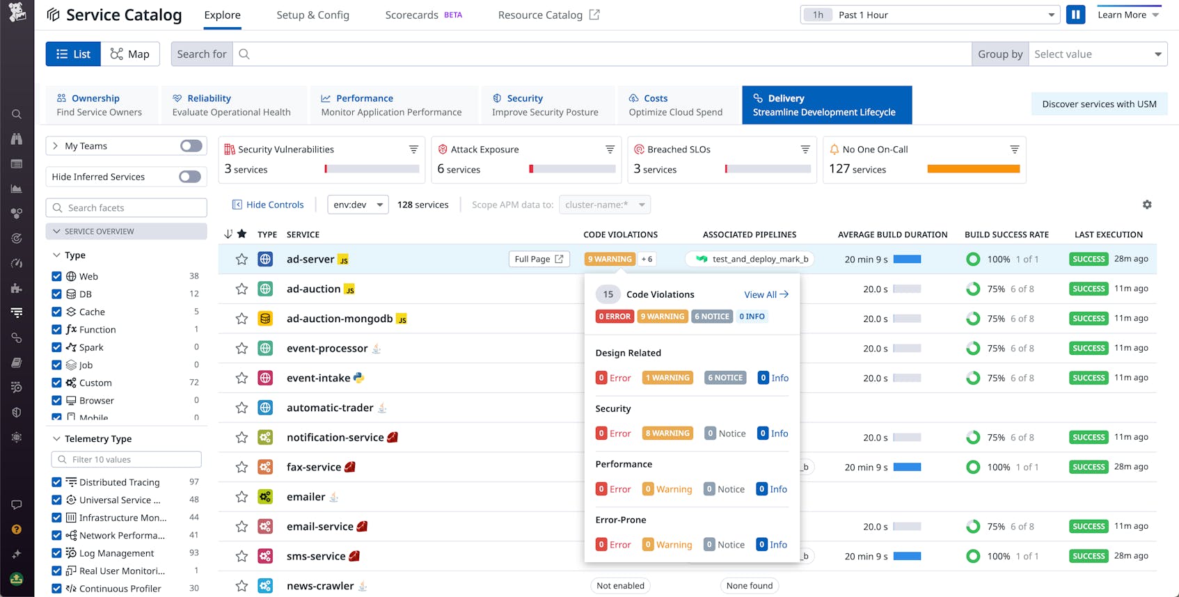 Improve Your ShiftLeft Observability With the Datadog Service Catalog