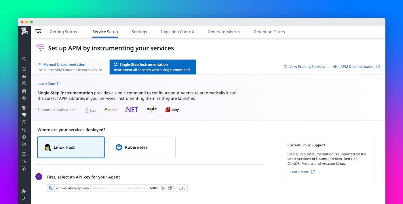 Achieve total app visibility in minutes with Single Step Instrumentation Achieve total app visibility in minutes with Single Step Instrumentation