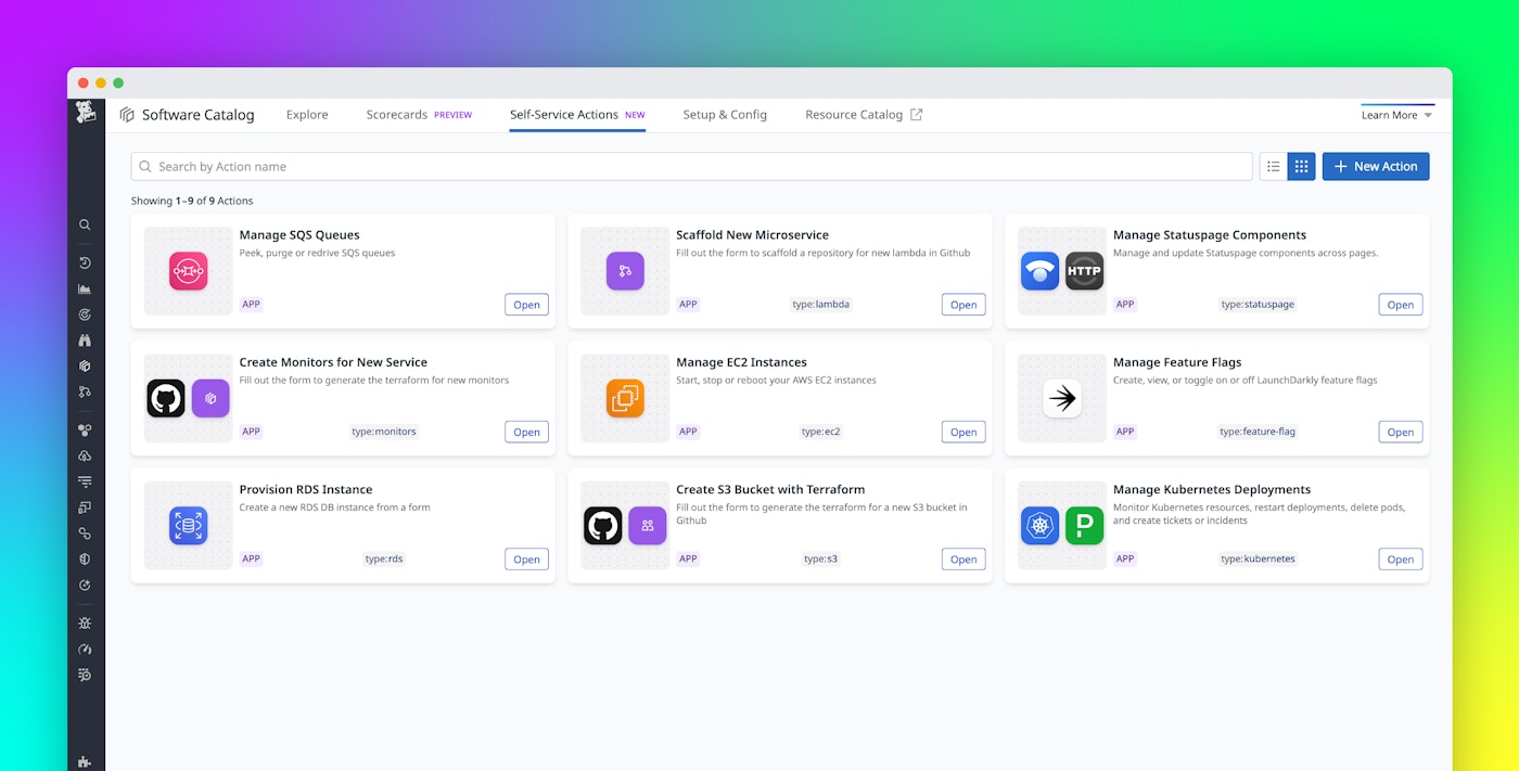 Manage API performance, security, and ownership with Datadog API