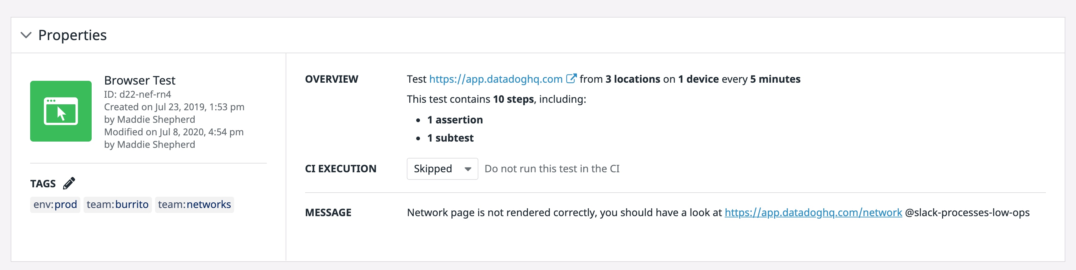Add CI execution rules for your tests Add CI execution rules for your tests