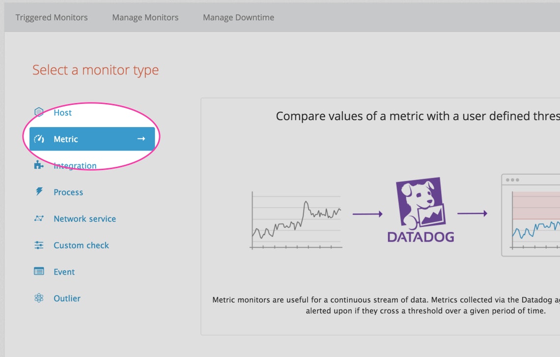 New metric monitor New metric monitor