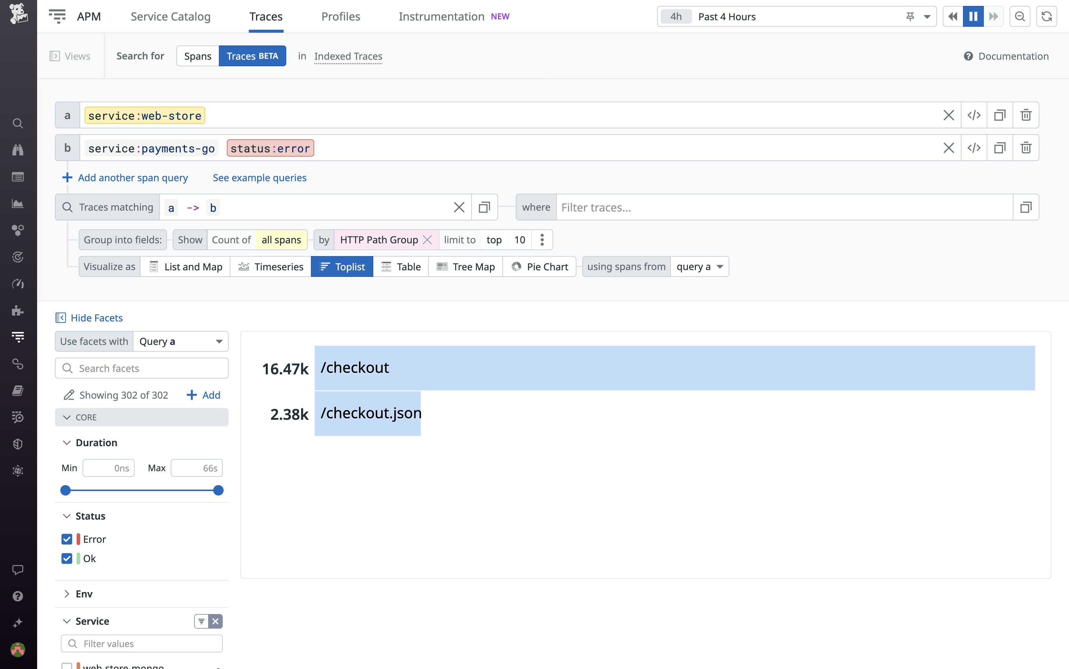 Determining which endpoints have been affected by a specific error. Determining which endpoints have been affected by a specific error.