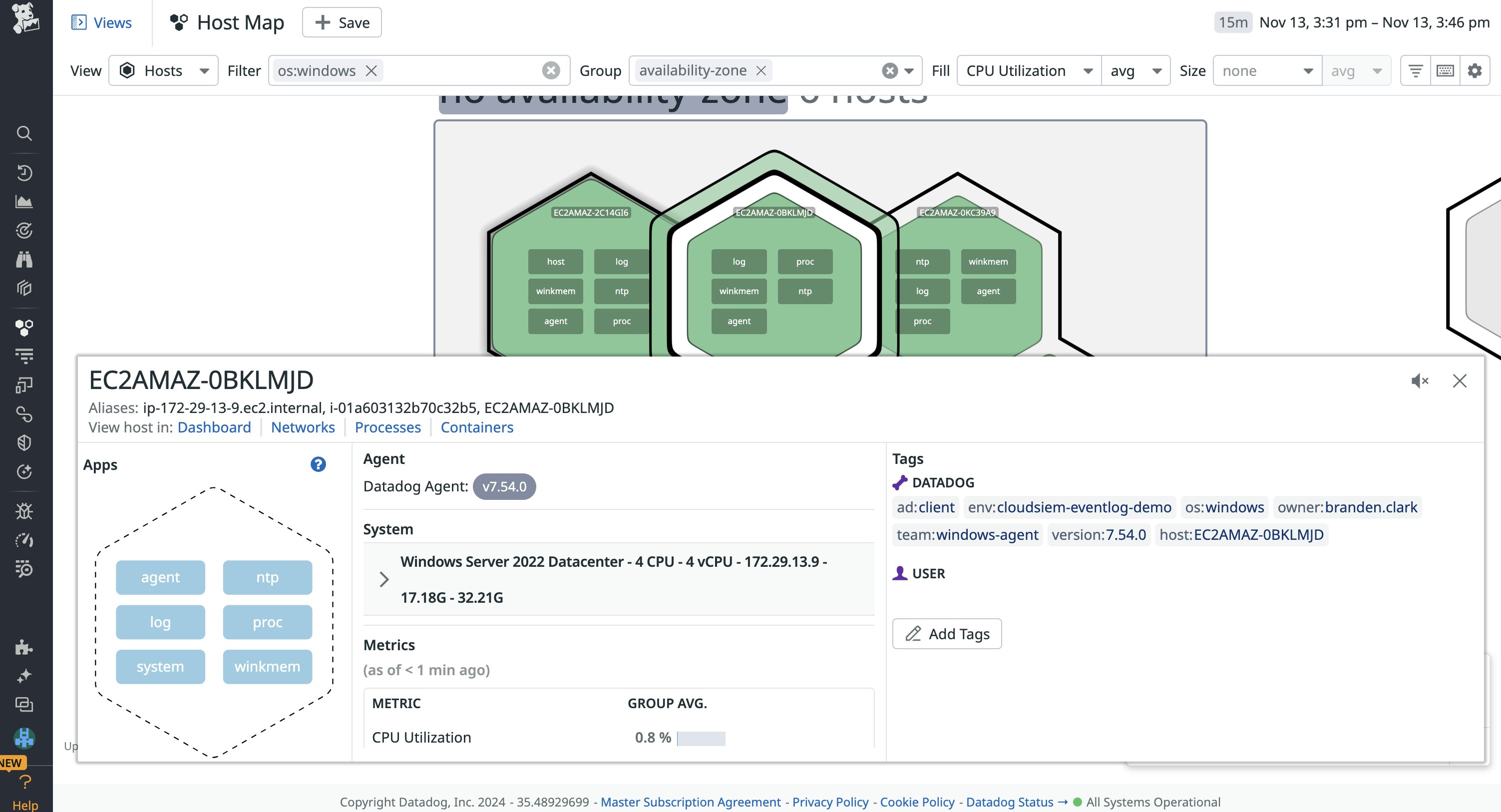 Learn more about your host health by viewing it in dashboards, networks, processes, and containers which are all linked from the host map. Learn more about your host health by viewing it in dashboards, networks, processes, and containers which are all linked from the host map.