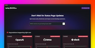 Introducing Updog.ai: Real-time provider status from Datadog Introducing Updog.ai: Real-time provider status from Datadog