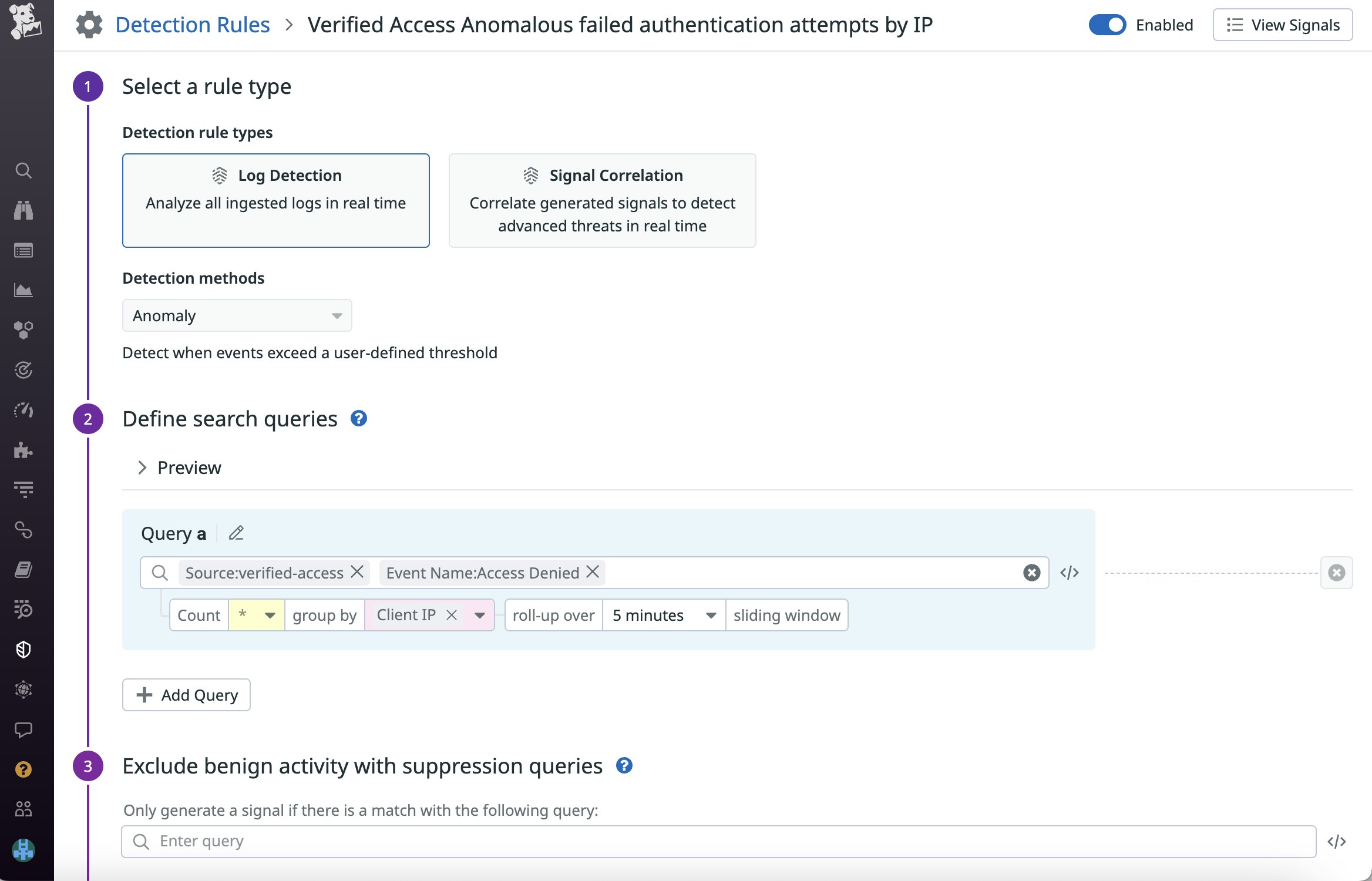 User our OOTB detection rules to alert you to anamlous authentication activity. User our OOTB detection rules to alert you to anamlous authentication activity.