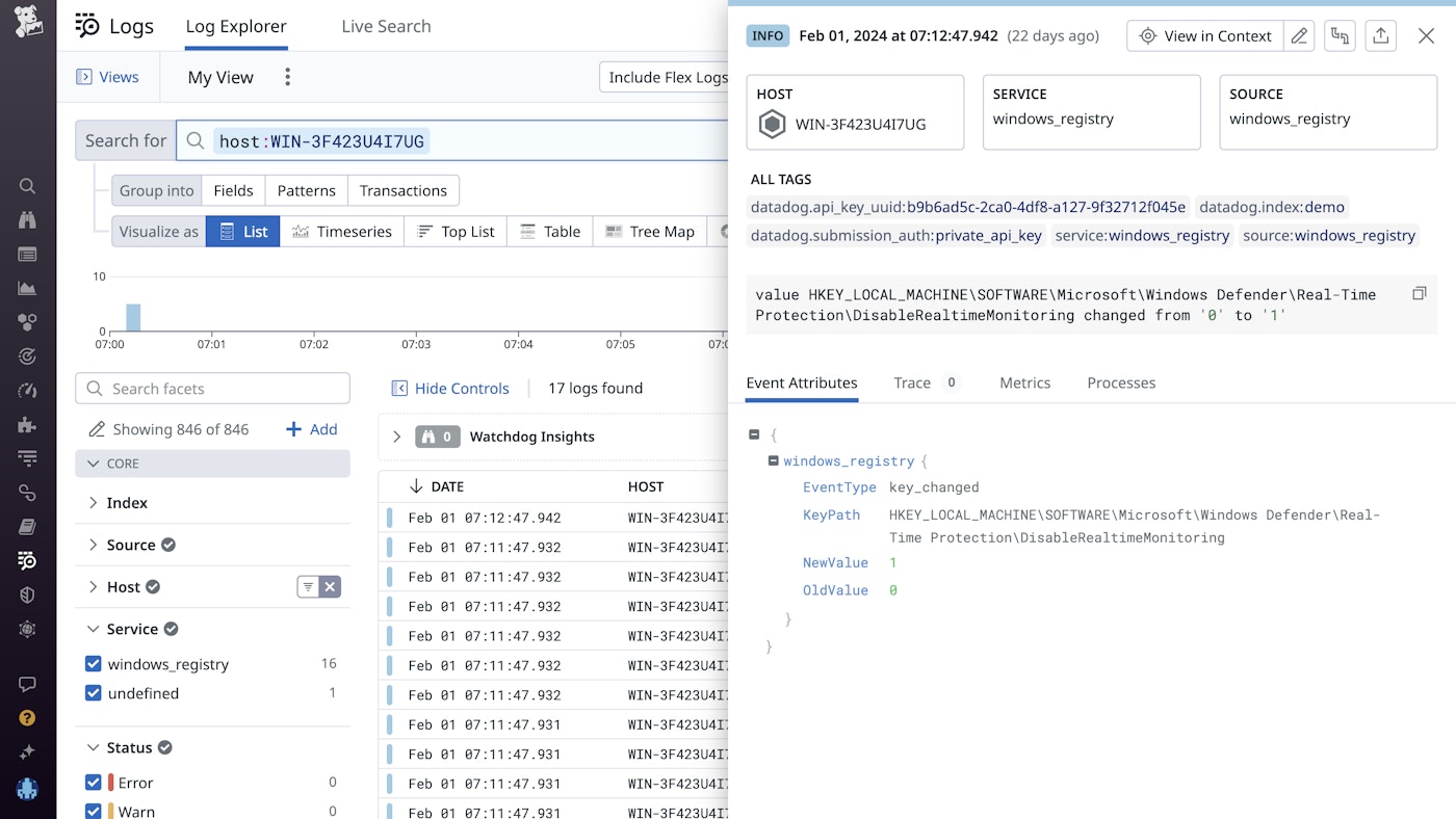 Create detection rules from relevant Windows Registry keys Create detection rules from relevant Windows Registry keys