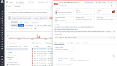 Store and search logs at petabyte scale in your own infrastructure