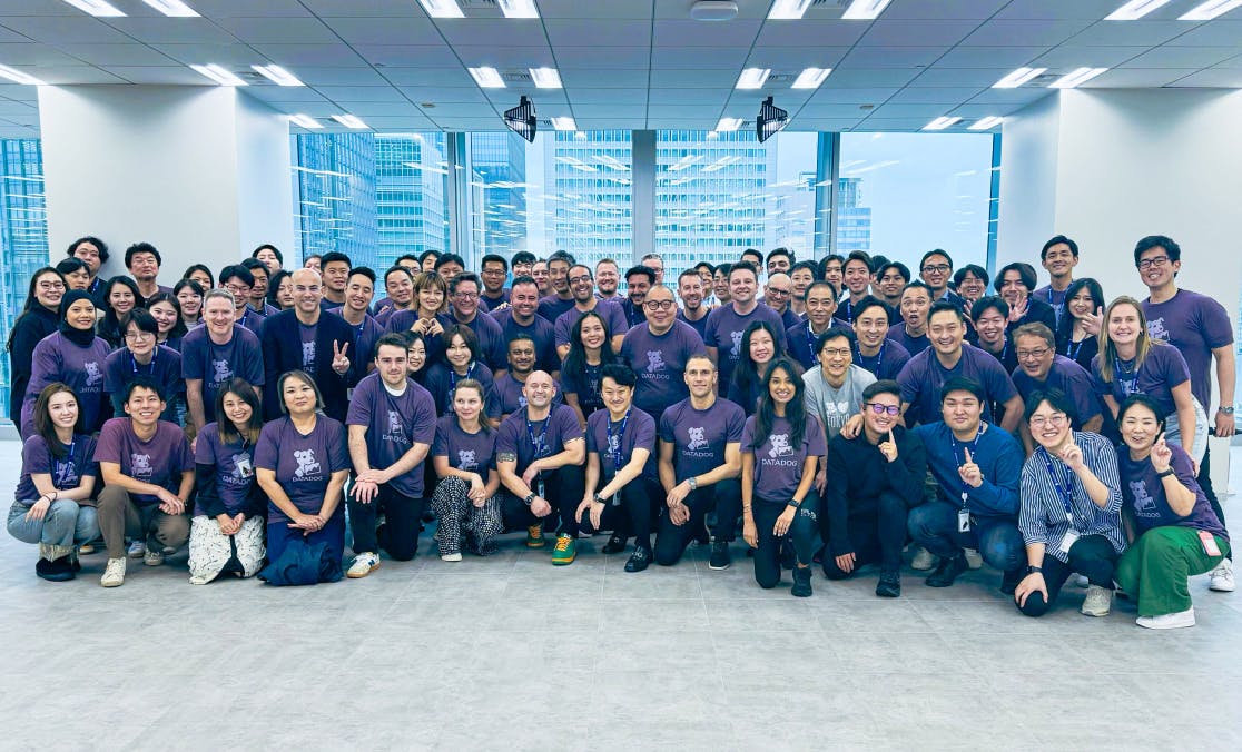 giving back team photo