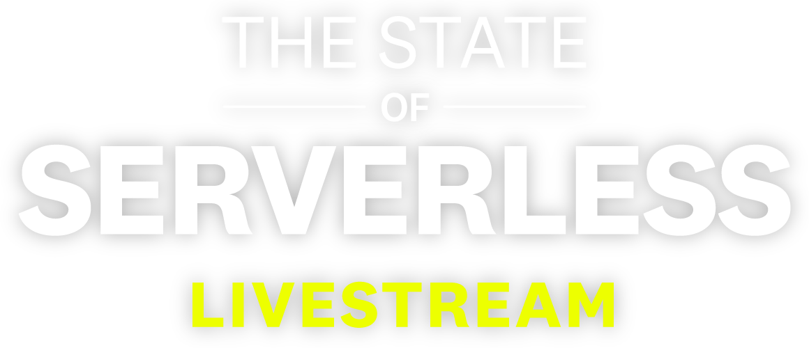 State of Serverless Livestream header image