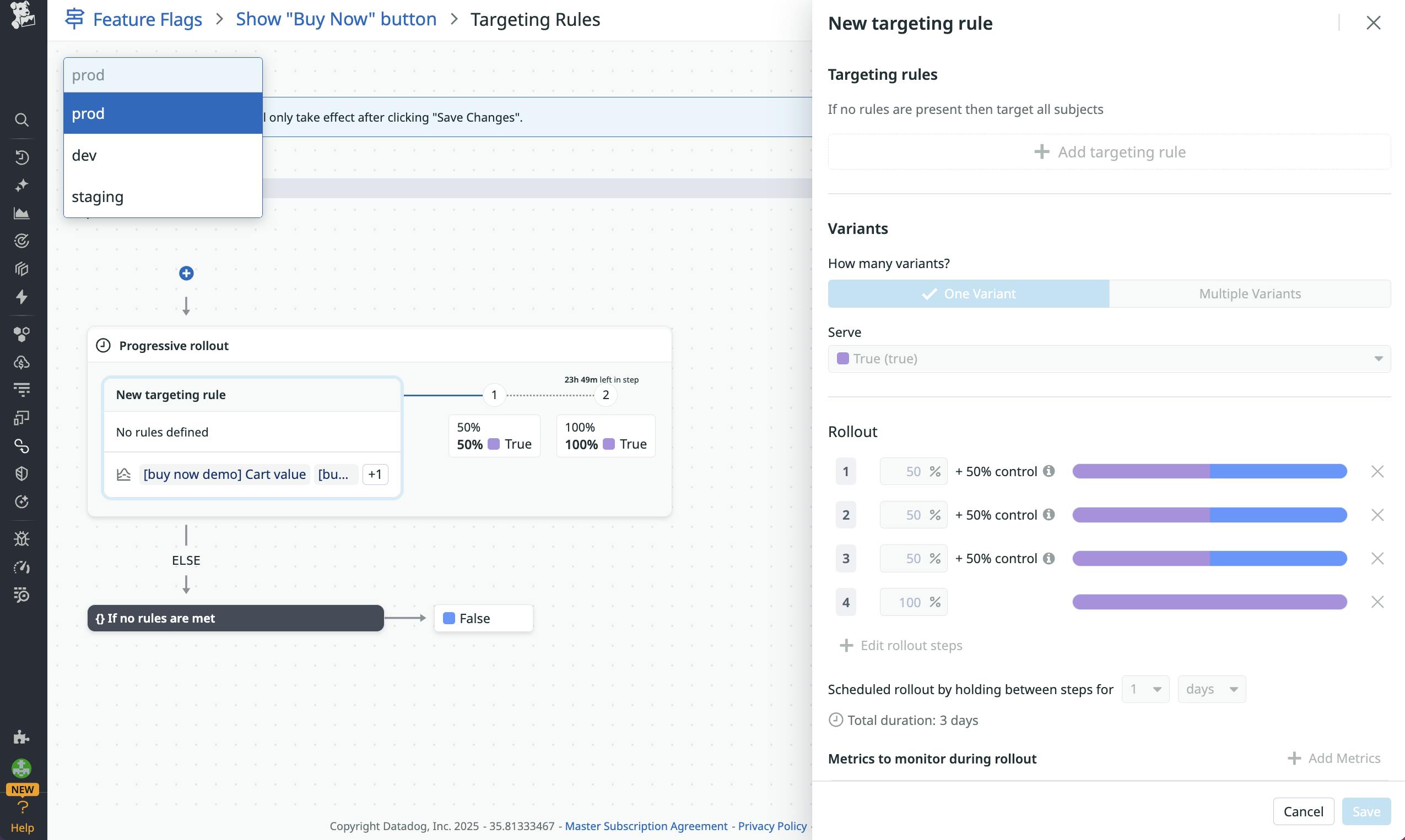 Scale experimentation