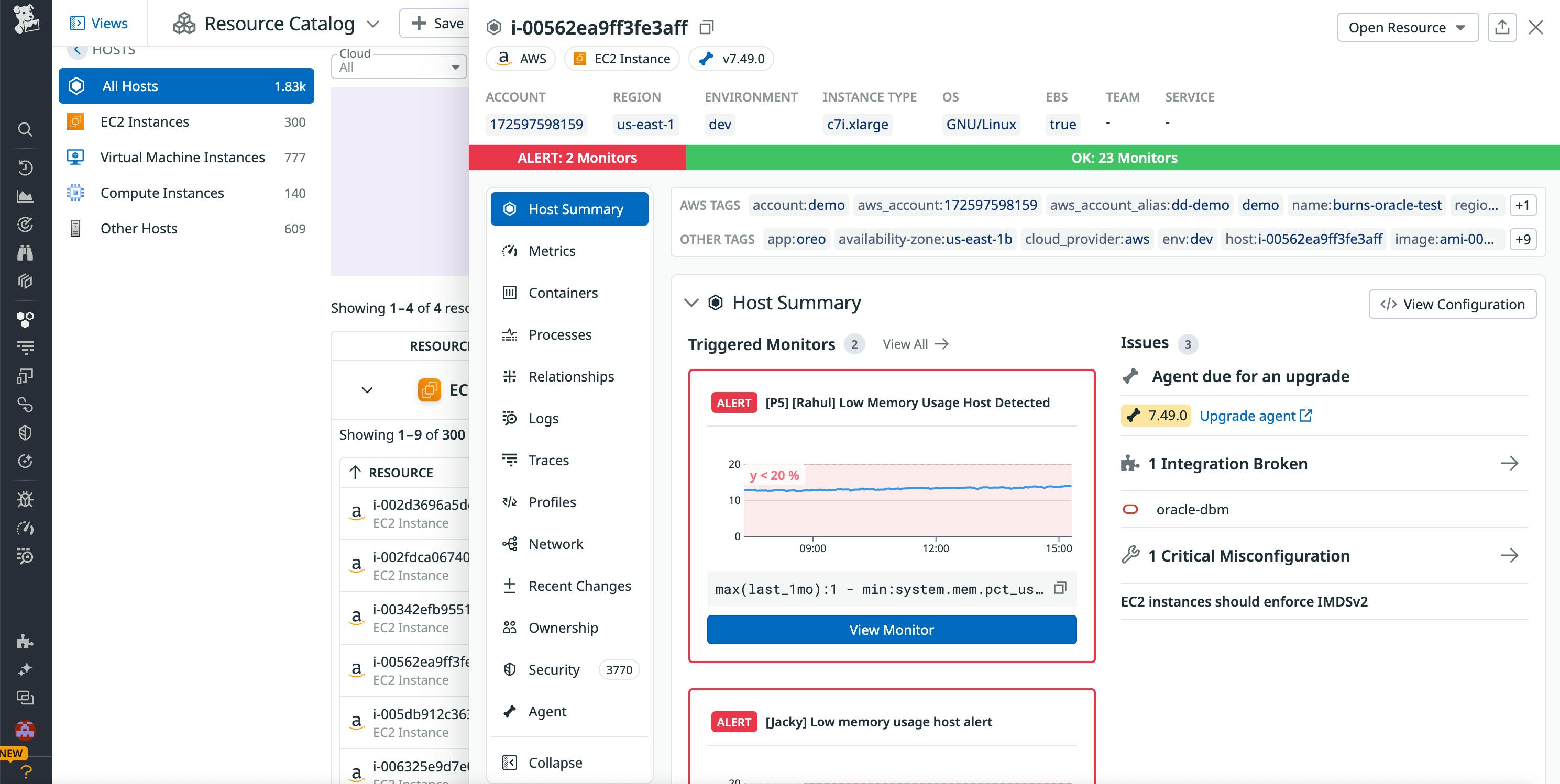 Simplify troubleshooting of infrastructure issues