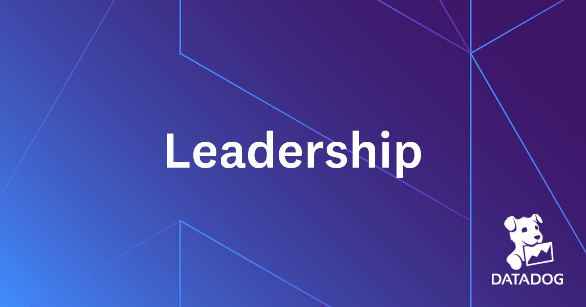 Leadership Datadog