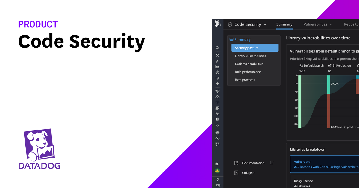 Code Security Platform | Datadog