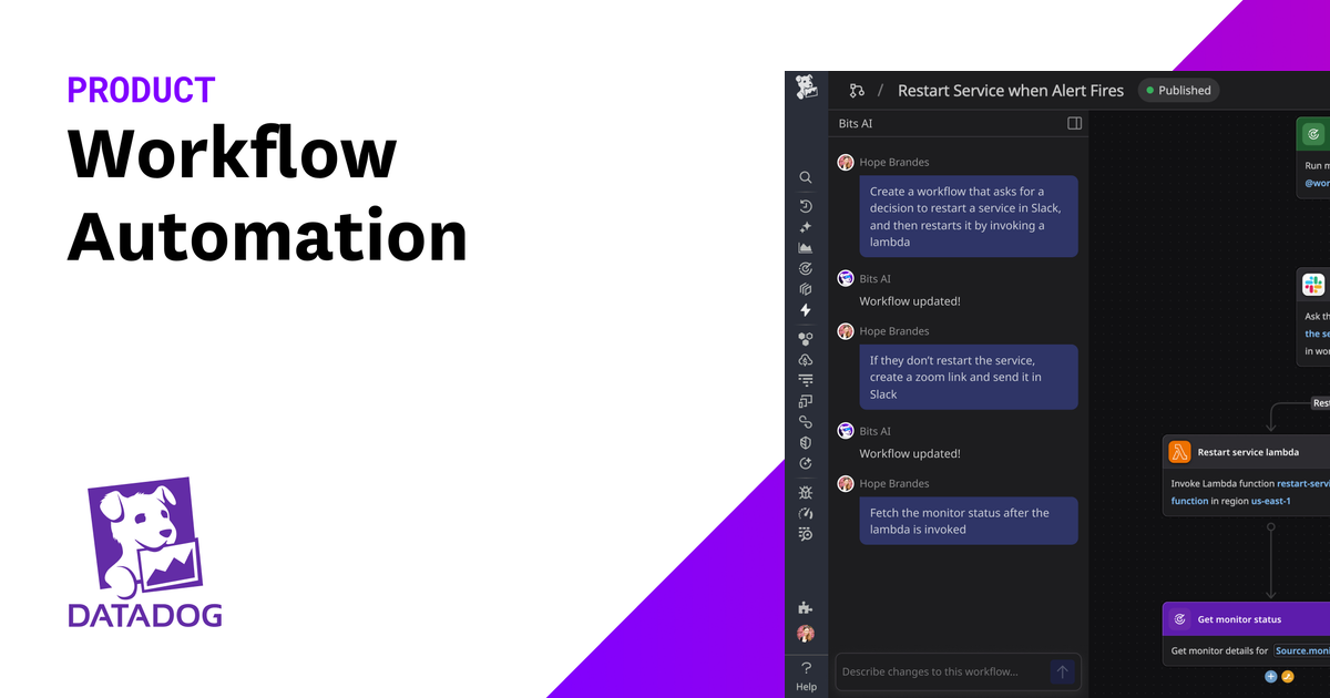 Workflow Automation | Datadog