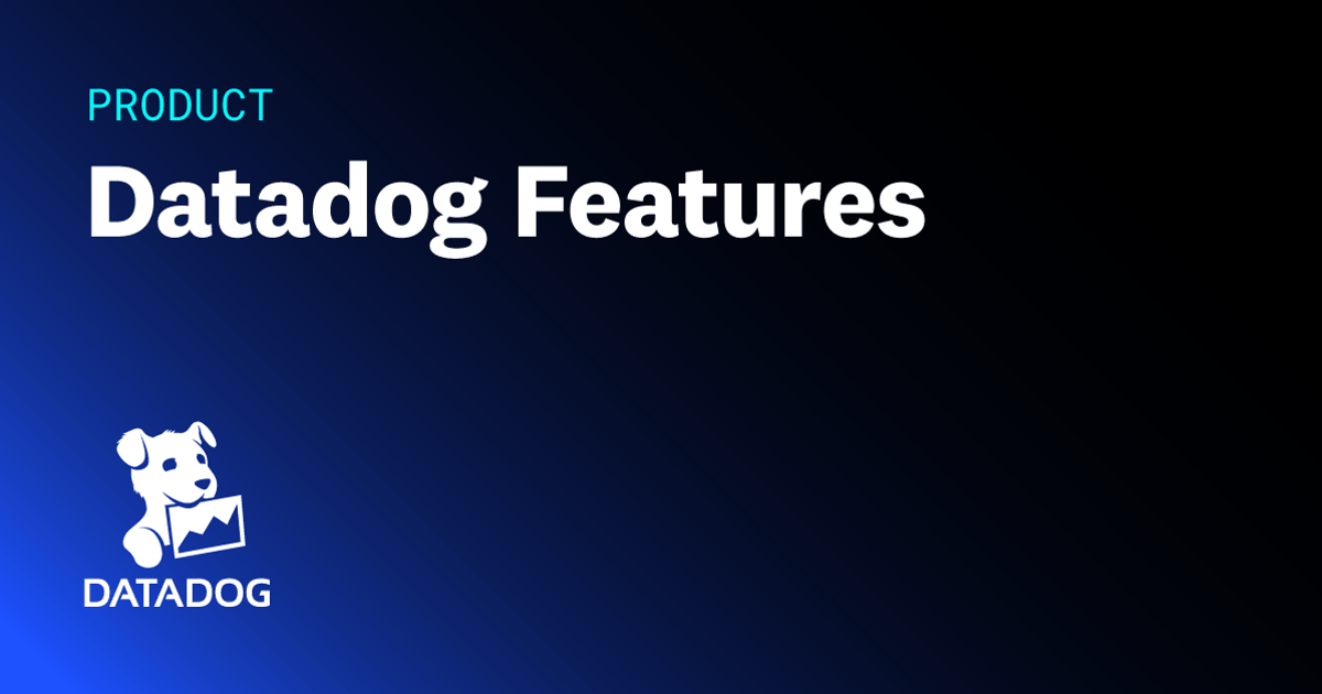 Infrastructure & Application Monitoring as a Service | Datadog