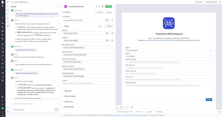 Build apps faster using Bits AI Build apps faster using Bits AI