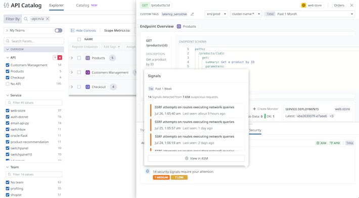 すべての API エンドポイントのパフォーマンス、セキュリティ、および所有権を把握 すべての API エンドポイントのパフォーマンス、セキュリティ、および所有権を把握