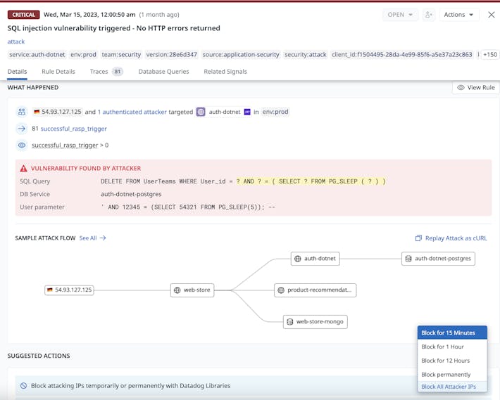 Detect and defend against attacks targeting your applications, APIs, and serverless functions